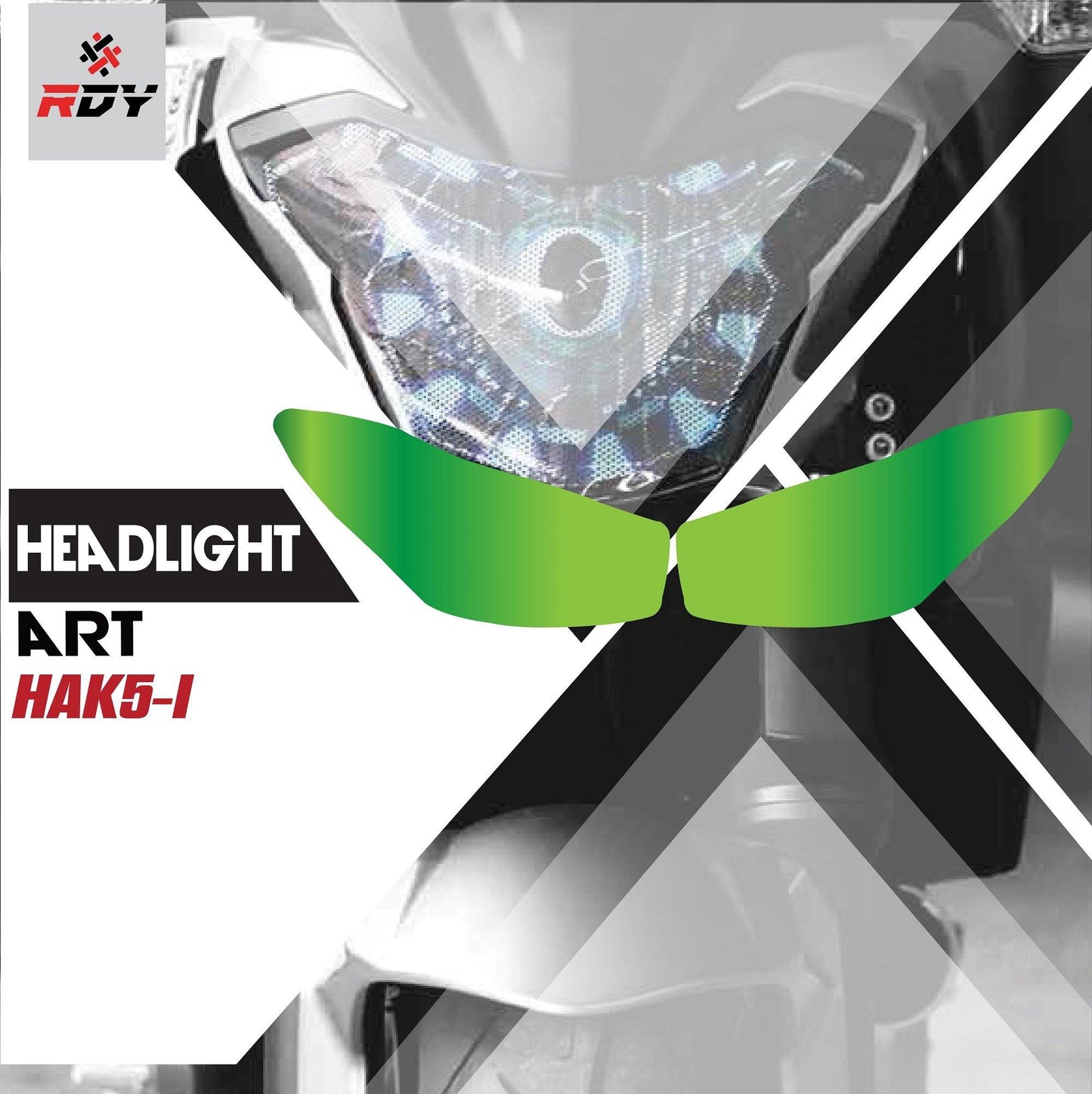 RDY Headlight Art fits for Kawasaki Z1000SX - Durian Bikers