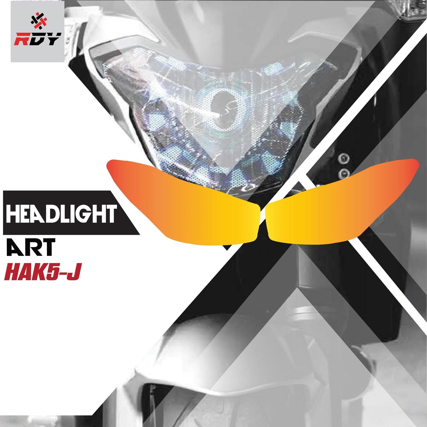 RDY Headlight Art fits for Kawasaki Z1000SX - Durian Bikers