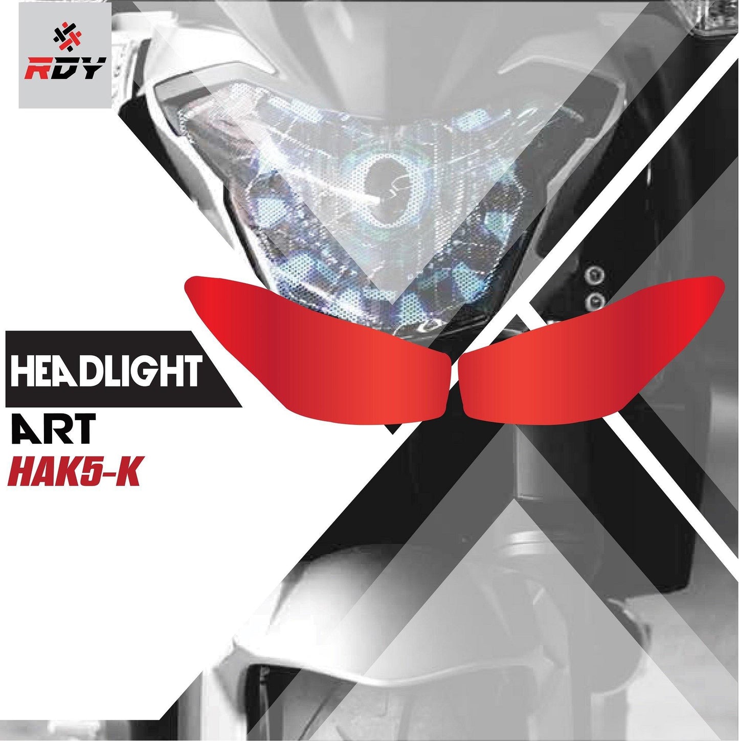 RDY Headlight Art fits for Kawasaki Z1000SX - Durian Bikers