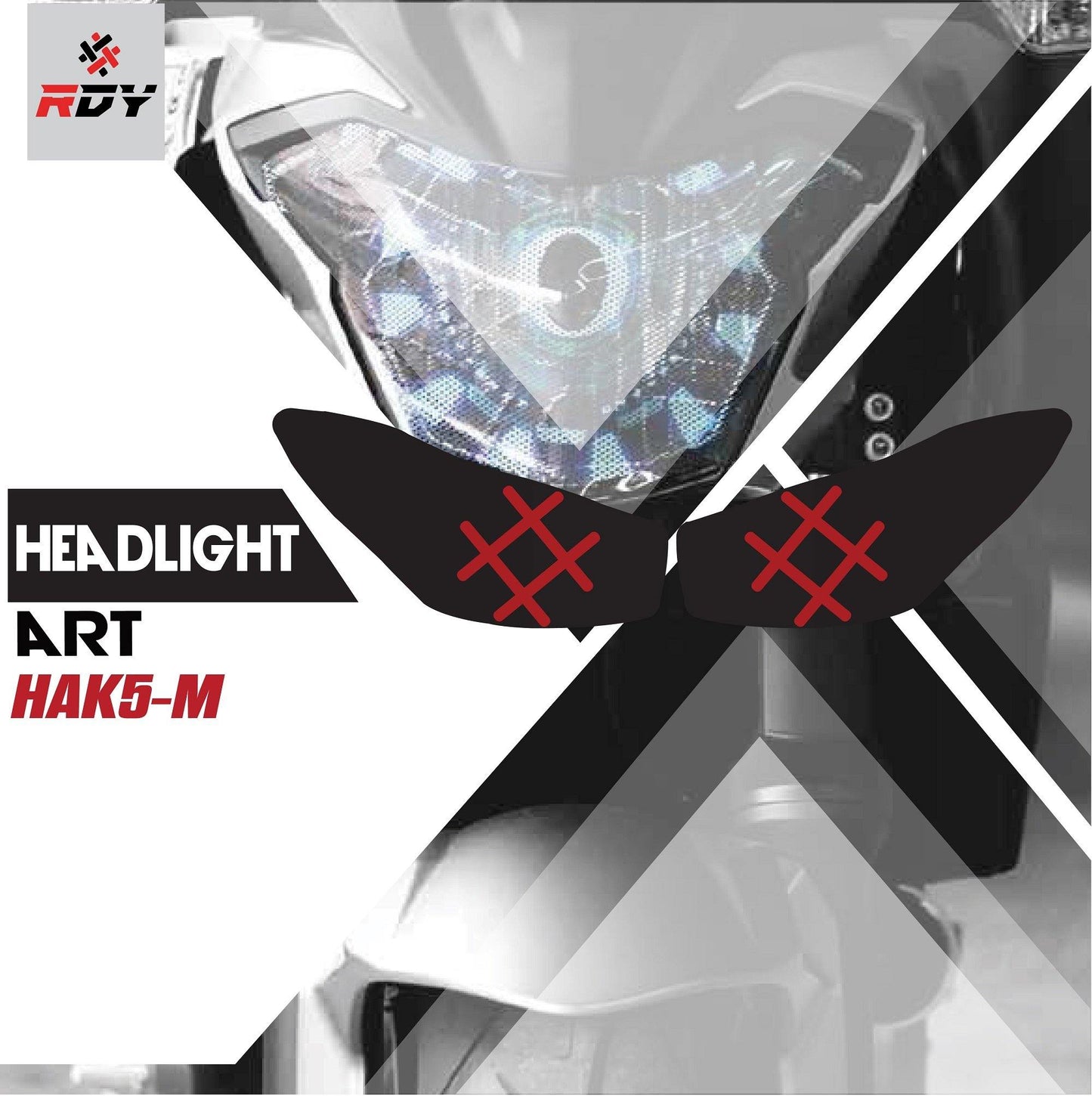 RDY Headlight Art fits for Kawasaki Z1000SX - Durian Bikers
