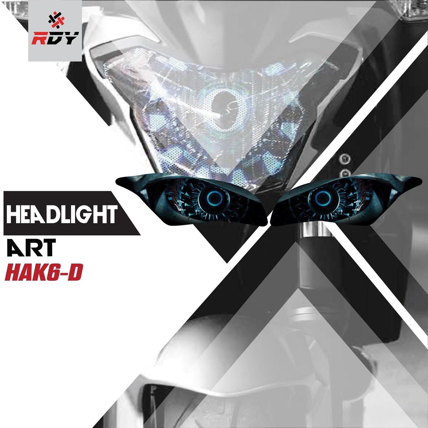 RDY Headlight Art fits for Kawasaki ZX-10R - Durian Bikers