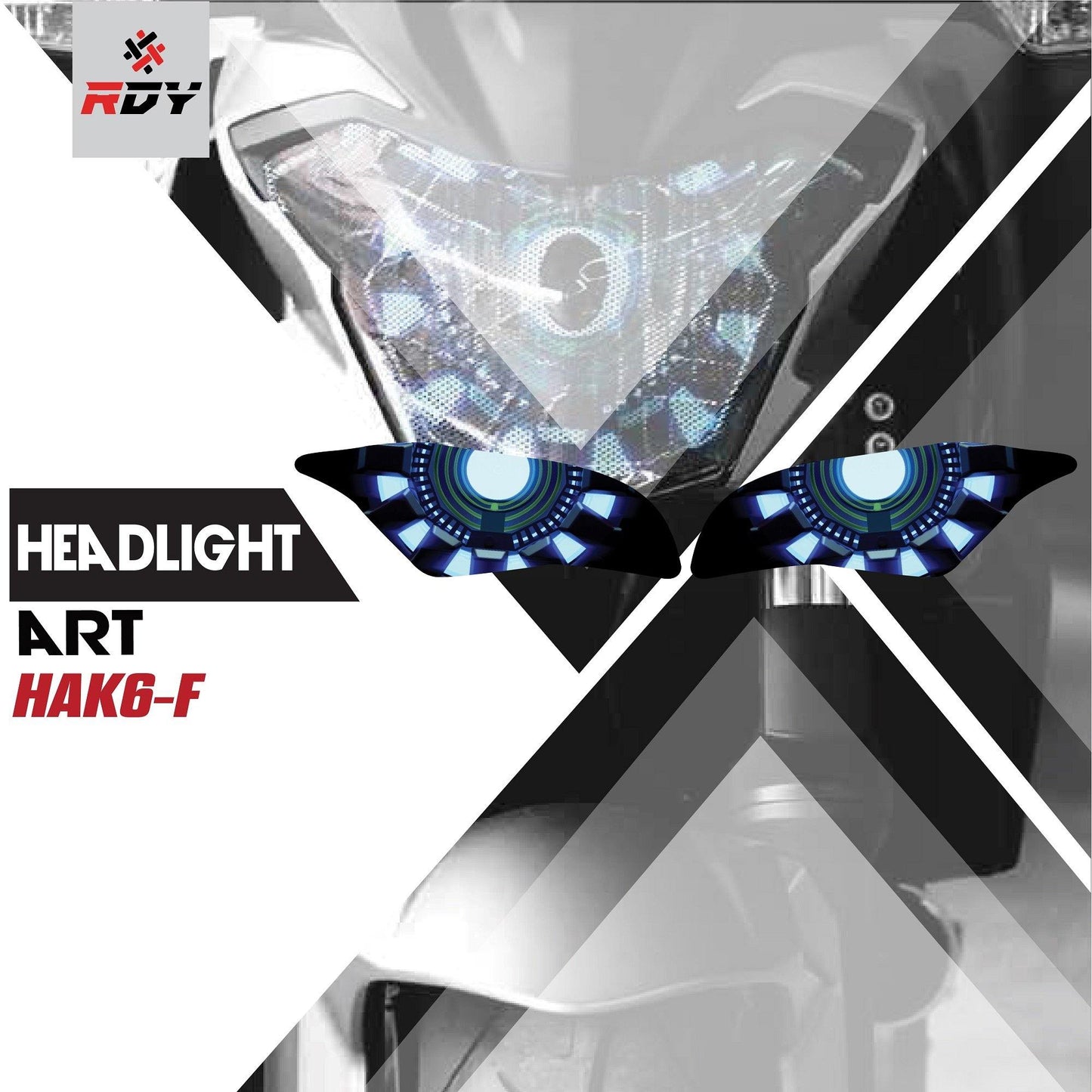RDY Headlight Art fits for Kawasaki ZX-10R - Durian Bikers