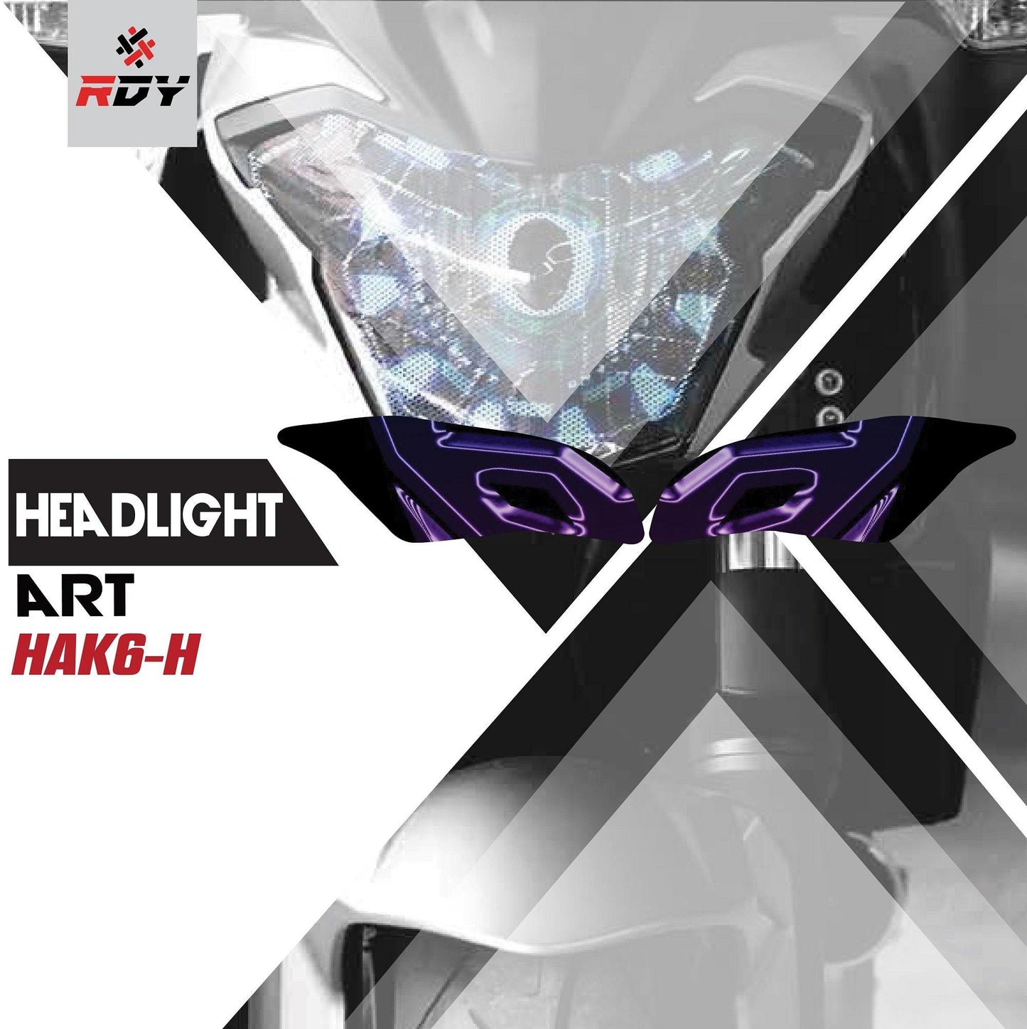 RDY Headlight Art fits for Kawasaki ZX-10R - Durian Bikers