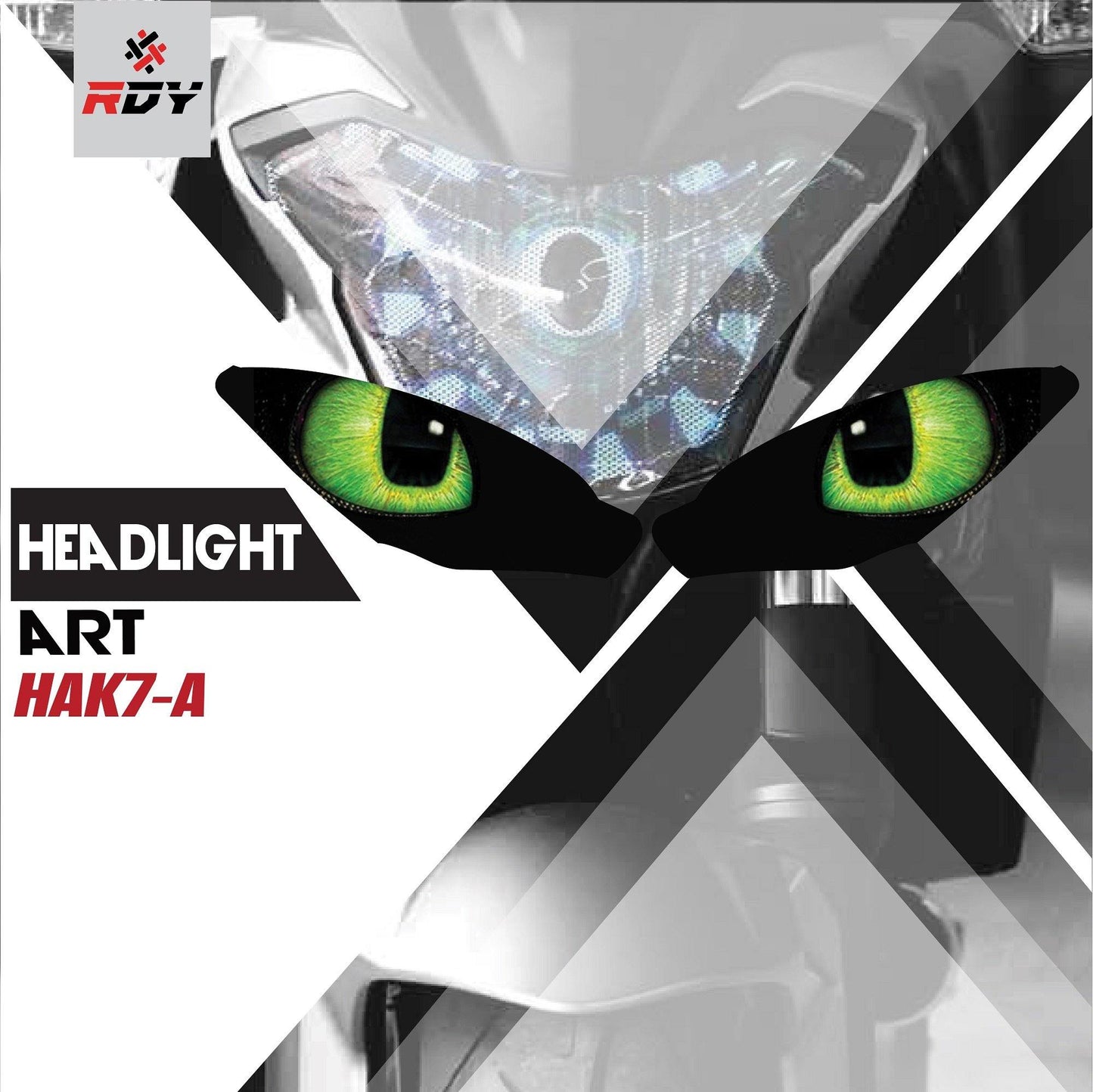 RDY Headlight Art fits for Kawasaki Z1000SX - Durian Bikers