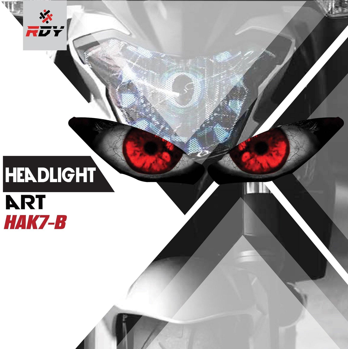 RDY Headlight Art fits for Kawasaki Z1000SX - Durian Bikers
