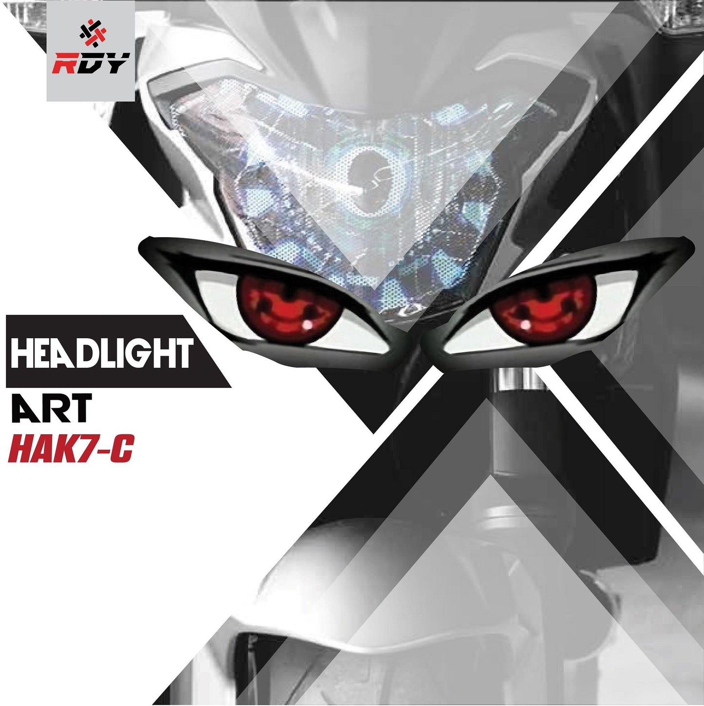 RDY Headlight Art fits for Kawasaki Z1000SX - Durian Bikers