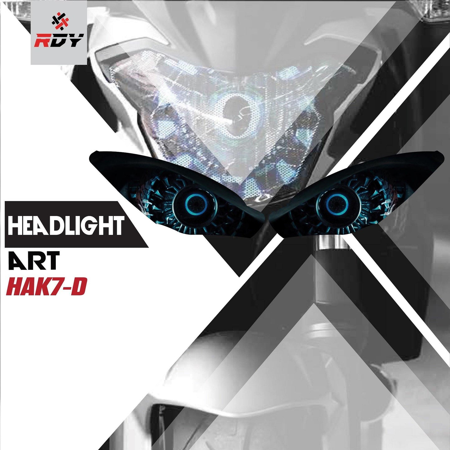 RDY Headlight Art fits for Kawasaki Z1000SX - Durian Bikers