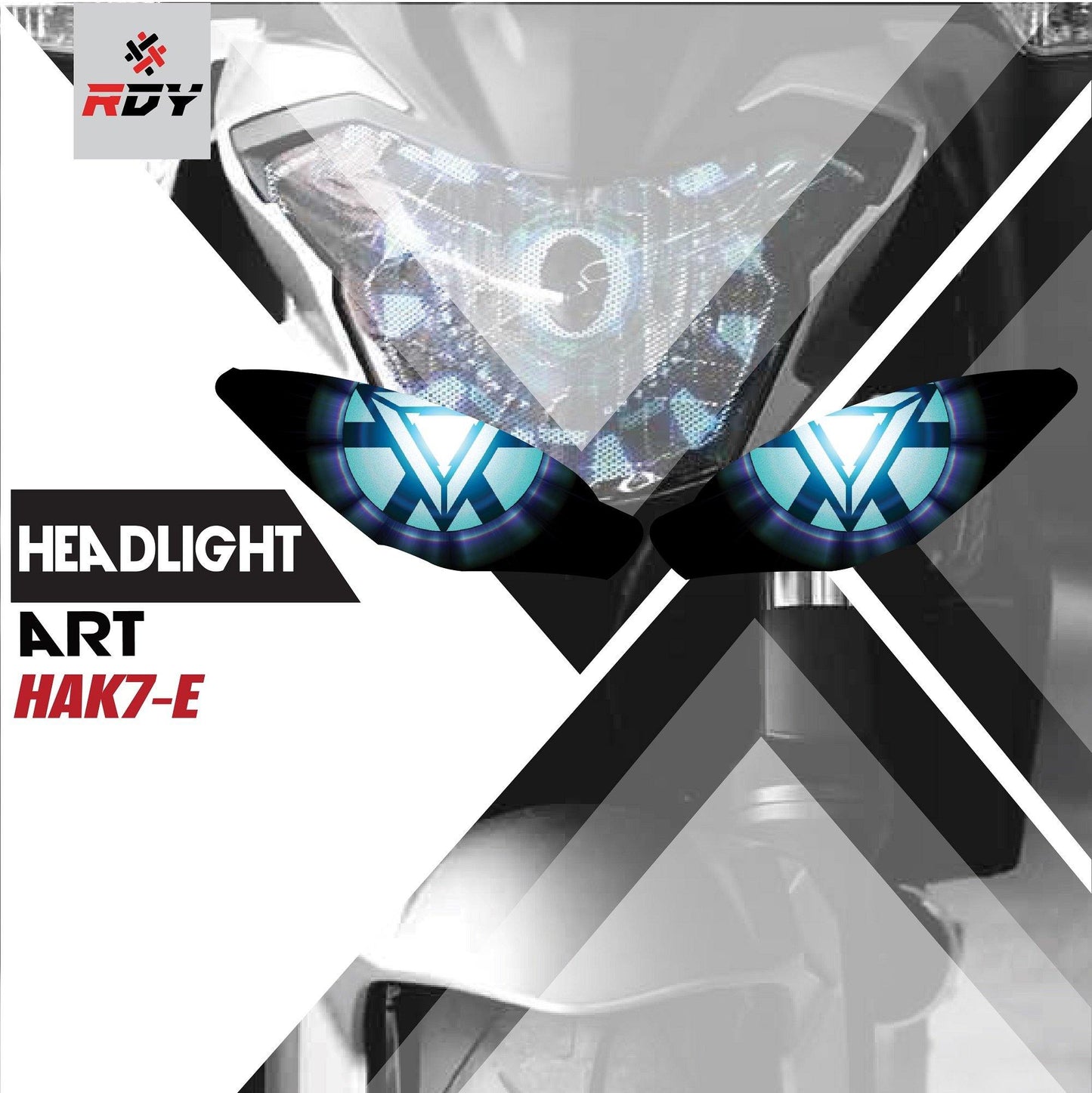 RDY Headlight Art fits for Kawasaki Z1000SX - Durian Bikers