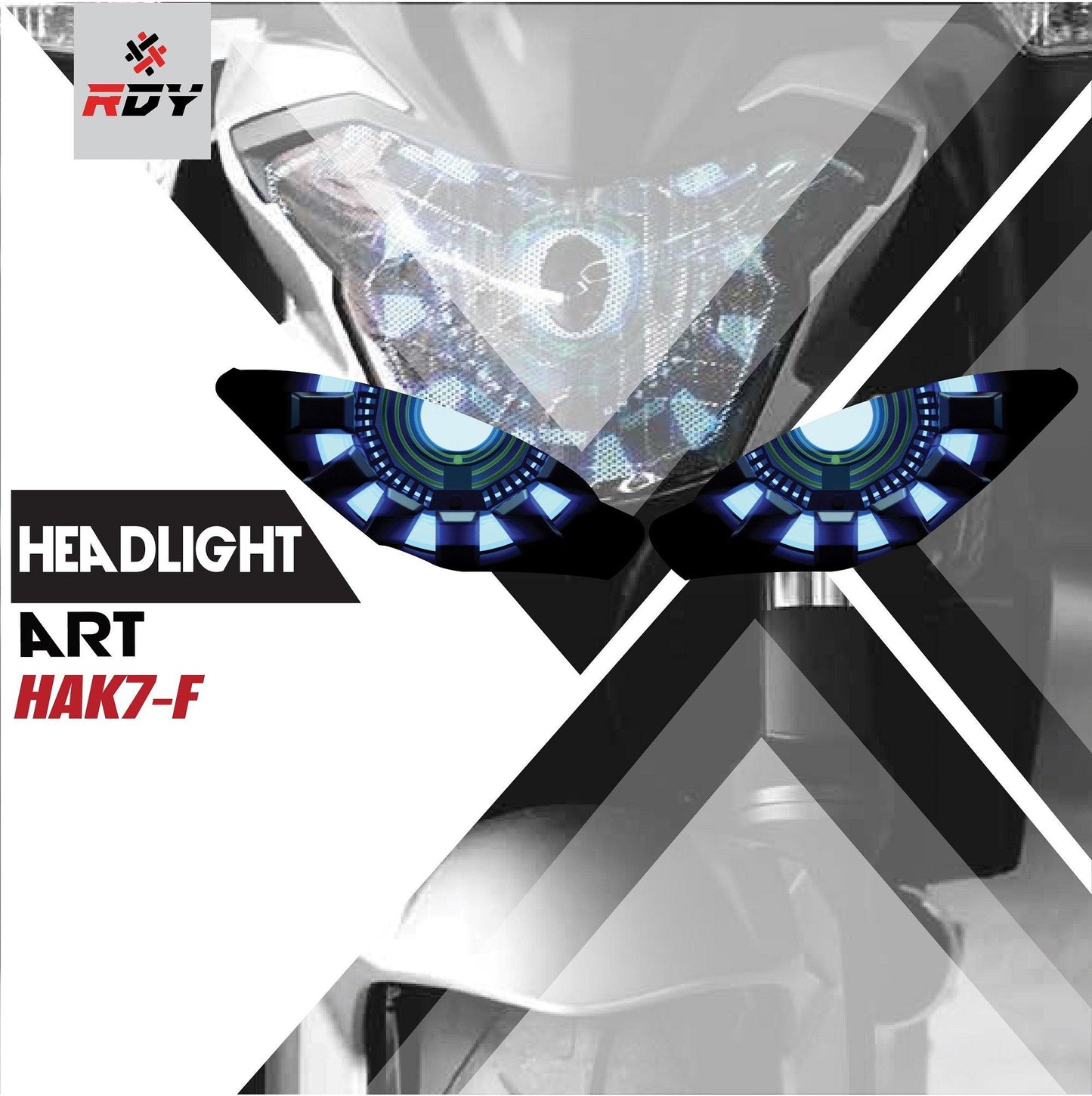 RDY Headlight Art fits for Kawasaki Z1000SX - Durian Bikers
