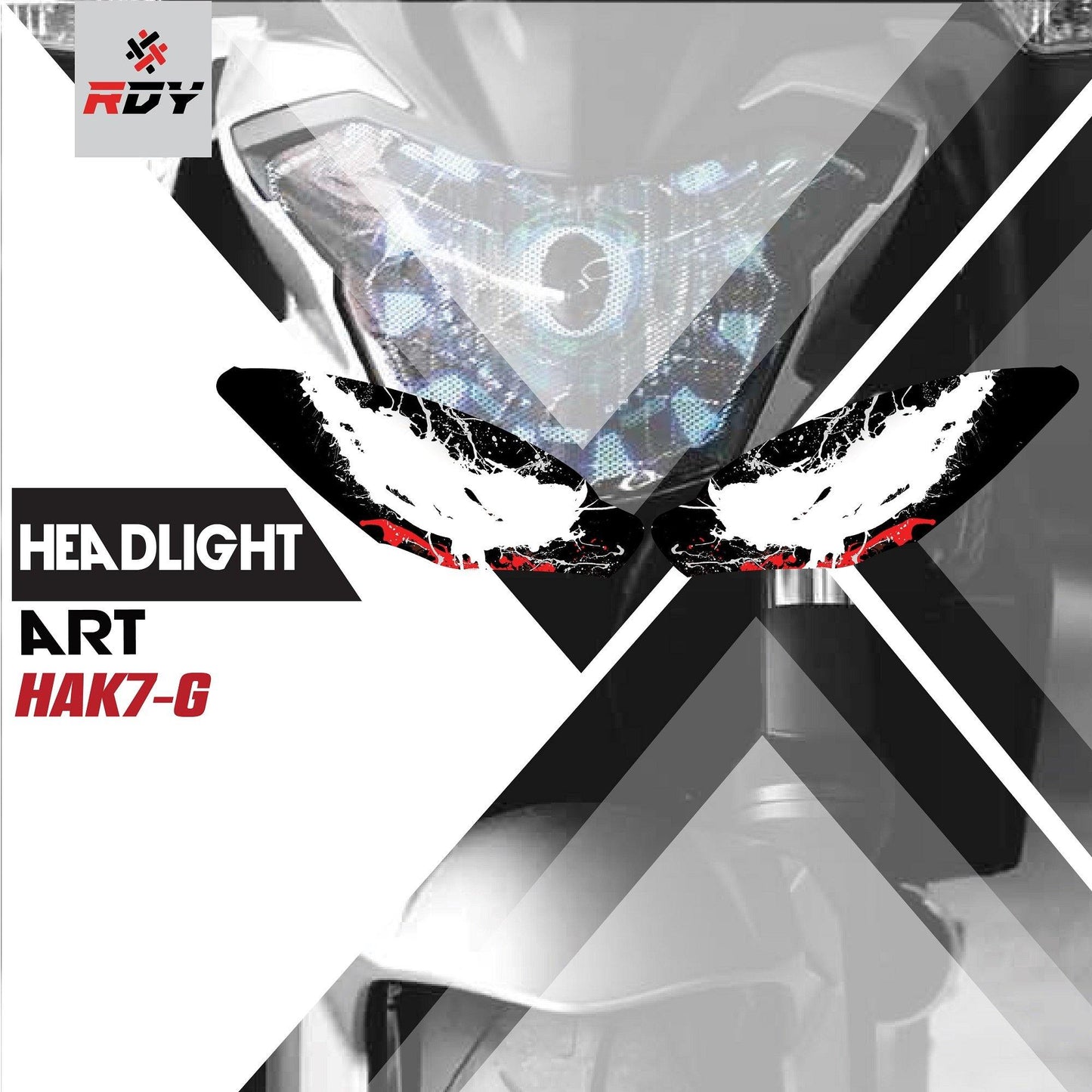 RDY Headlight Art fits for Kawasaki Z1000SX - Durian Bikers