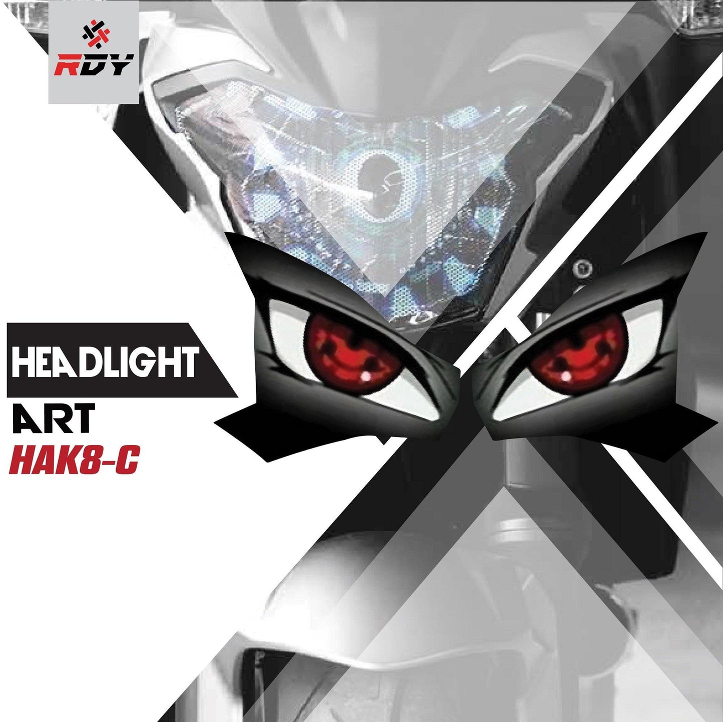 RDY Headlight Art fits for Kawasaki Z900 - Durian Bikers