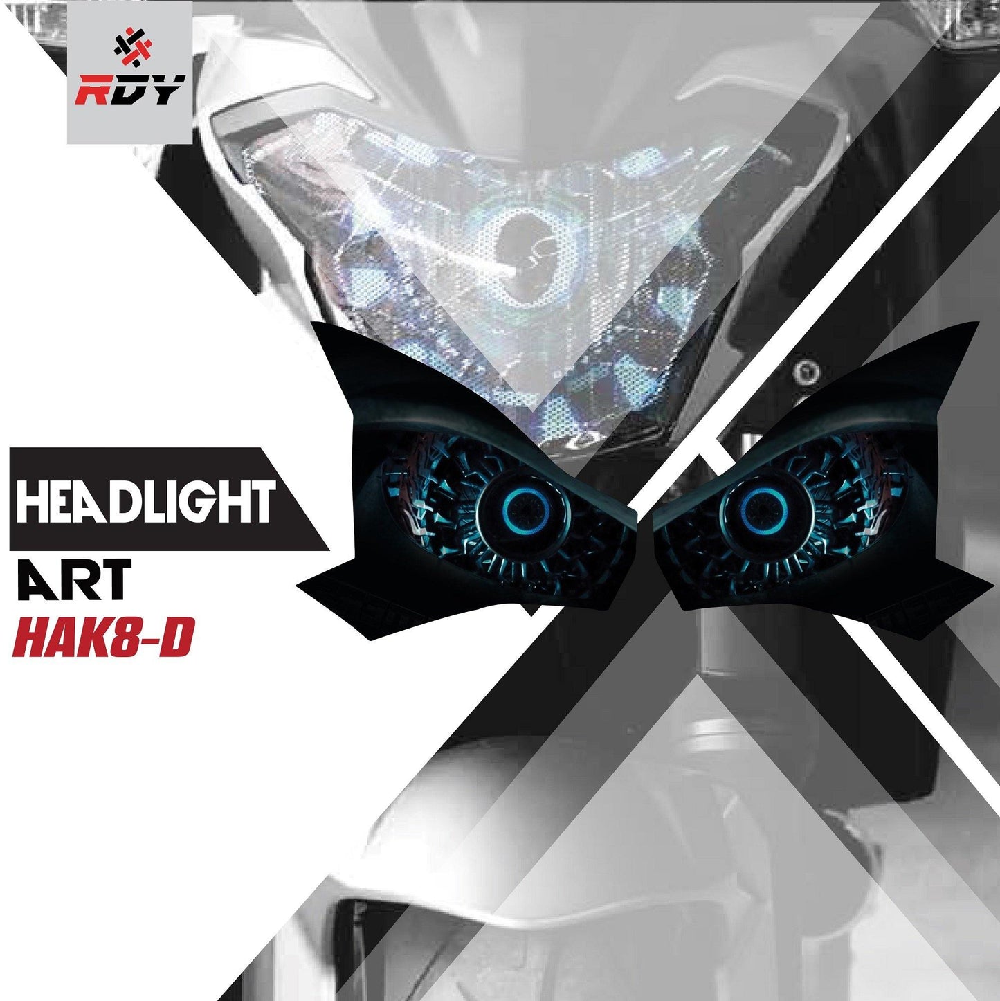 RDY Headlight Art fits for Kawasaki Z900 - Durian Bikers