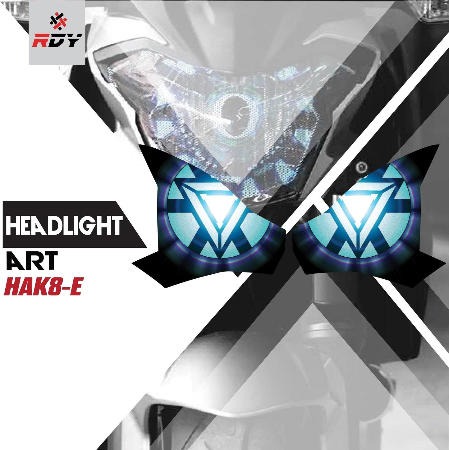 RDY Headlight Art fits for Kawasaki Z900 - Durian Bikers