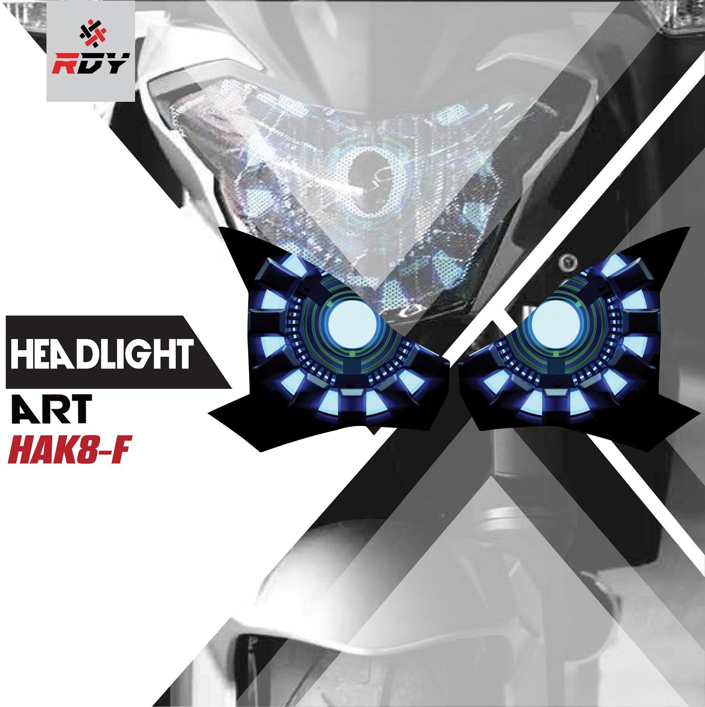 RDY Headlight Art fits for Kawasaki Z900 - Durian Bikers