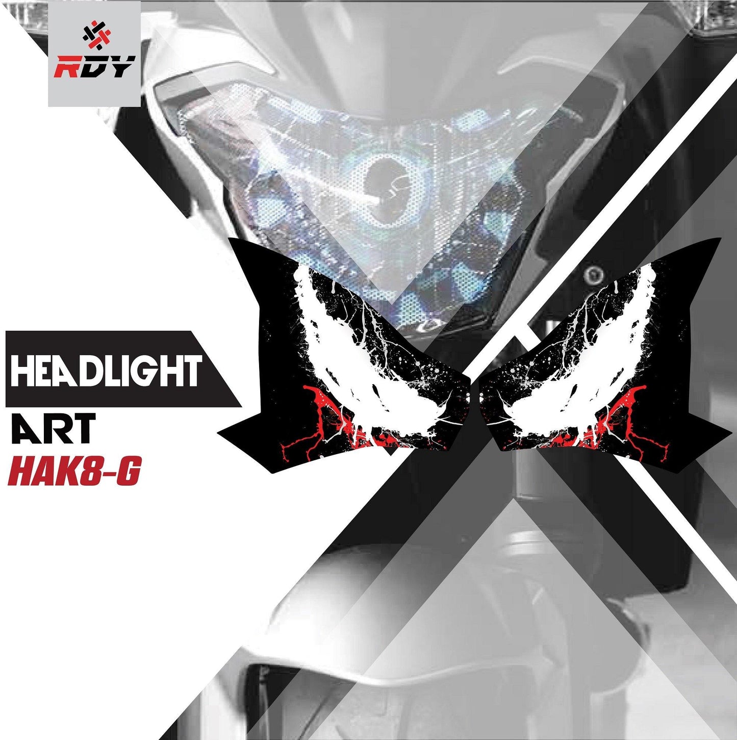 RDY Headlight Art fits for Kawasaki Z900 - Durian Bikers