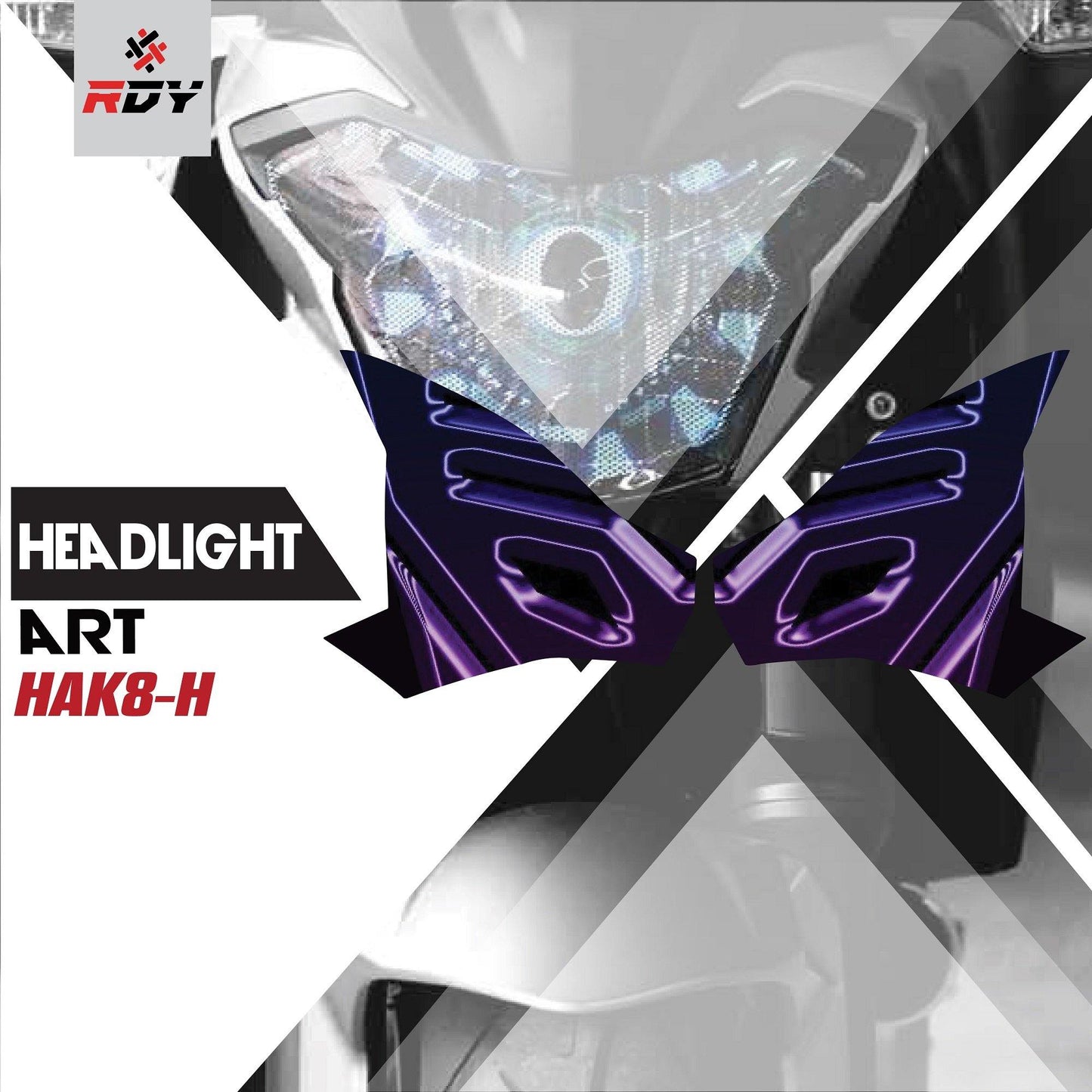 RDY Headlight Art fits for Kawasaki Z900 - Durian Bikers