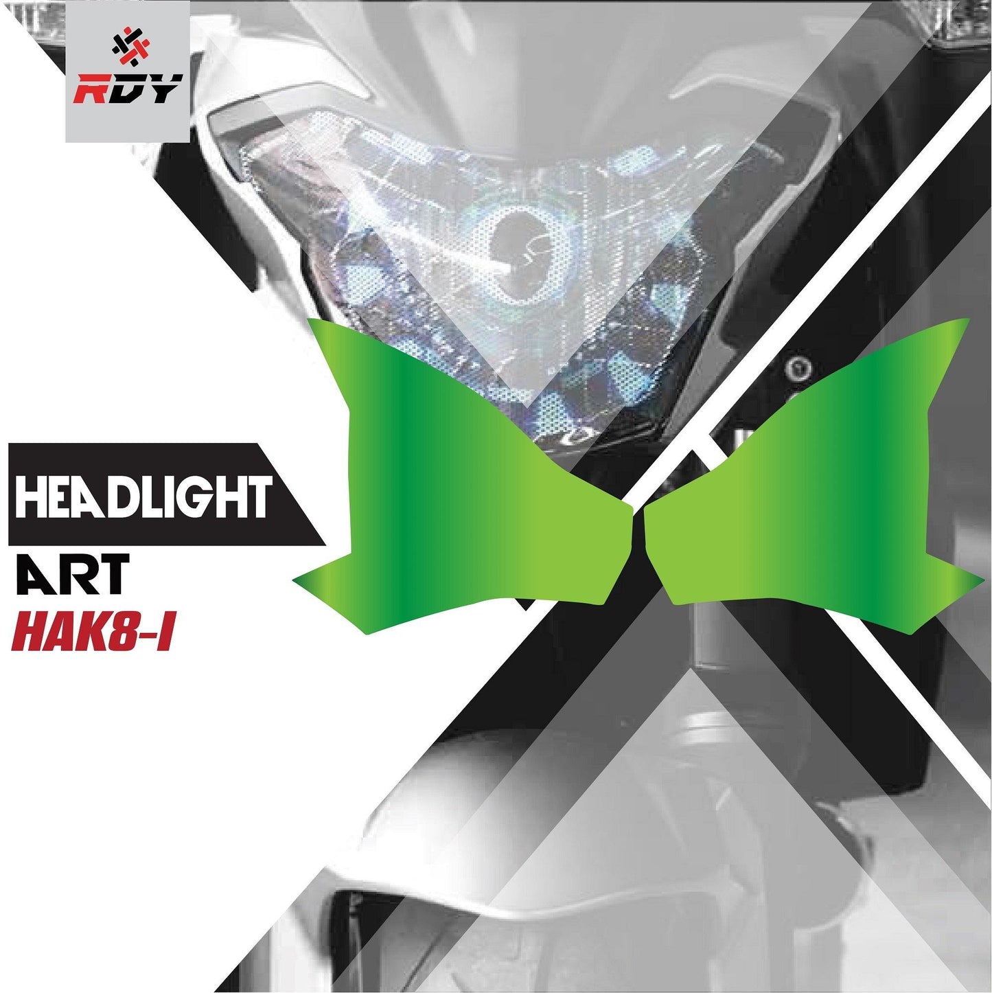 RDY Headlight Art fits for Kawasaki Z900 - Durian Bikers