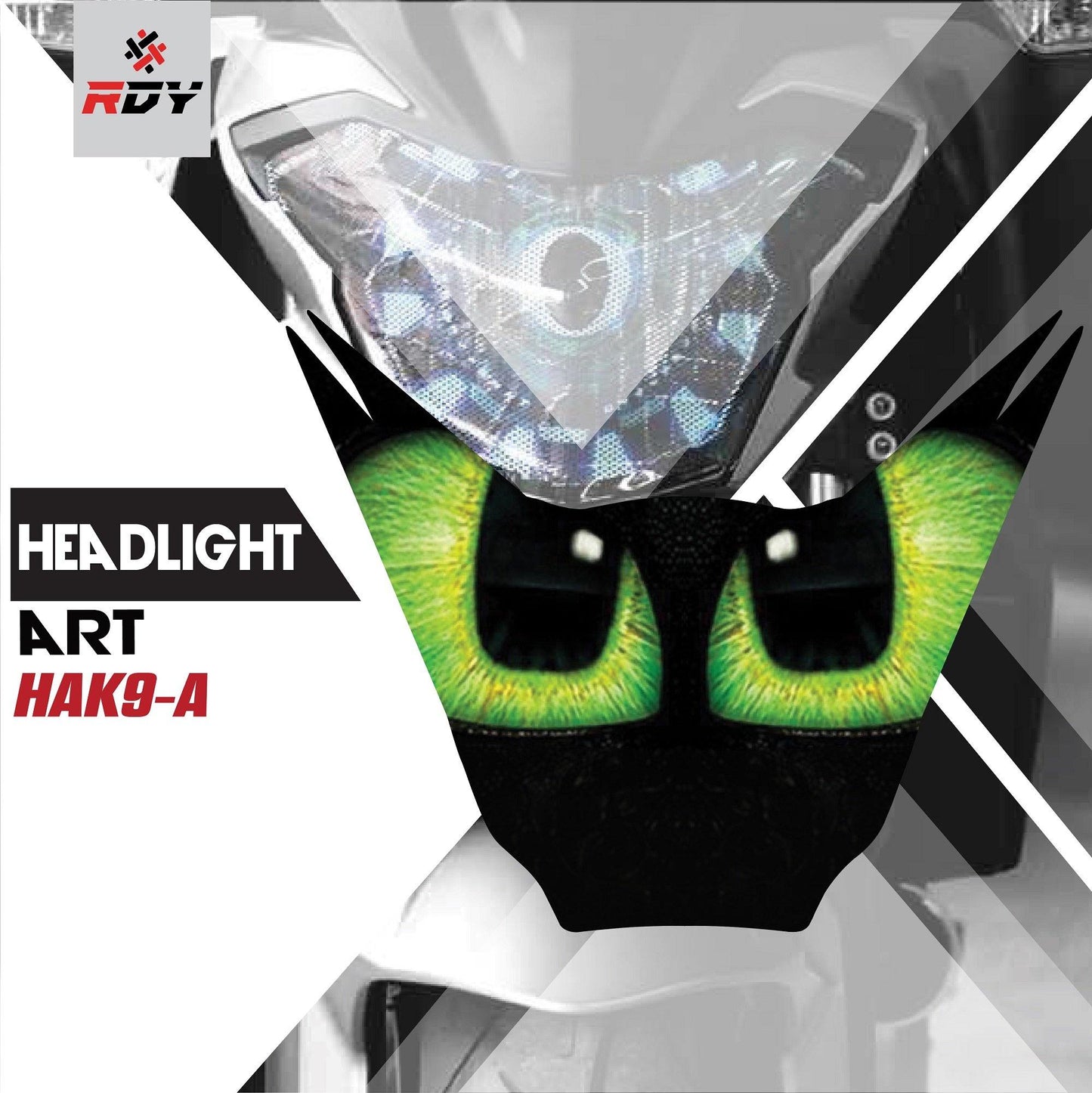 RDY Headlight Art fits for Kawasaki Z125 - Durian Bikers