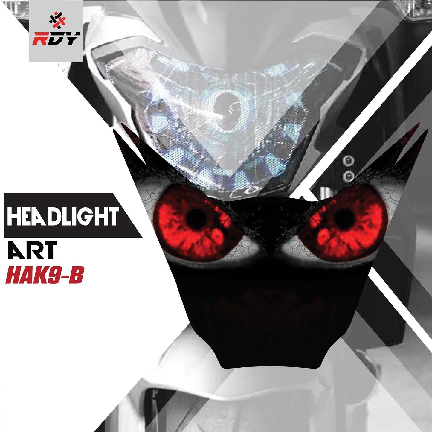 RDY Headlight Art fits for Kawasaki Z125 - Durian Bikers