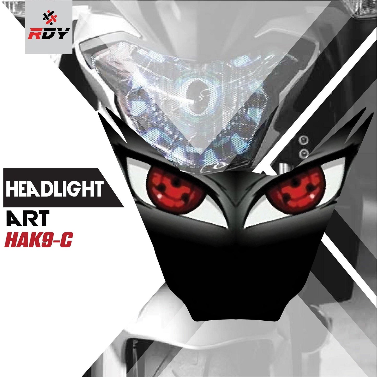 RDY Headlight Art fits for Kawasaki Z125 - Durian Bikers