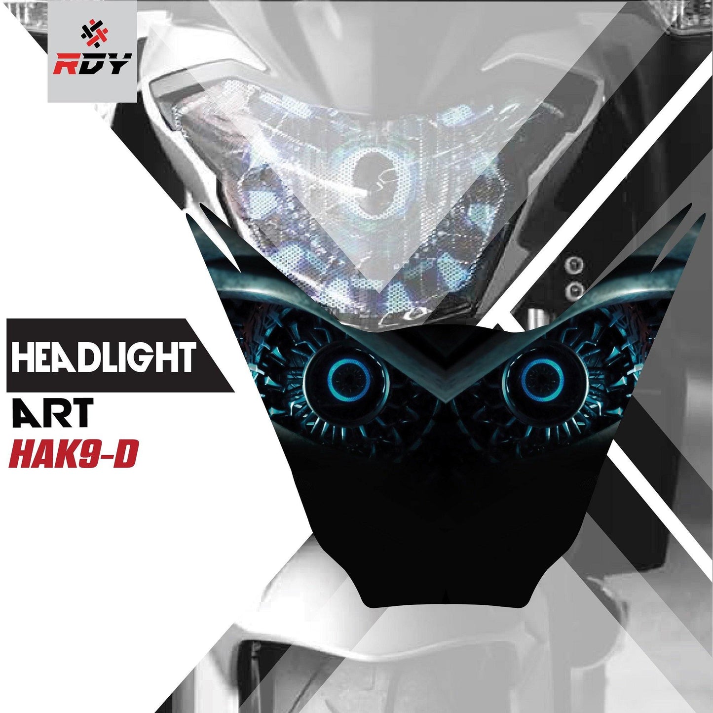 RDY Headlight Art fits for Kawasaki Z125 - Durian Bikers