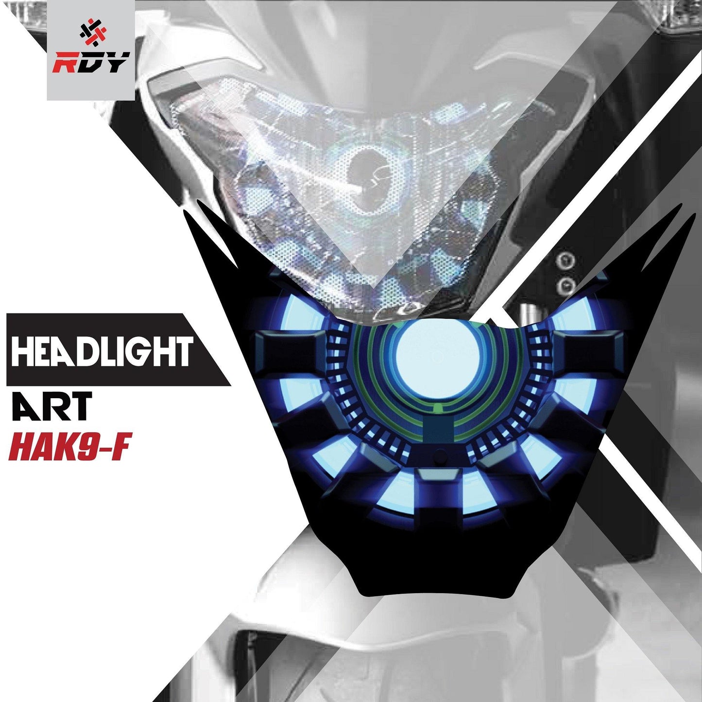 RDY Headlight Art fits for Kawasaki Z125 - Durian Bikers