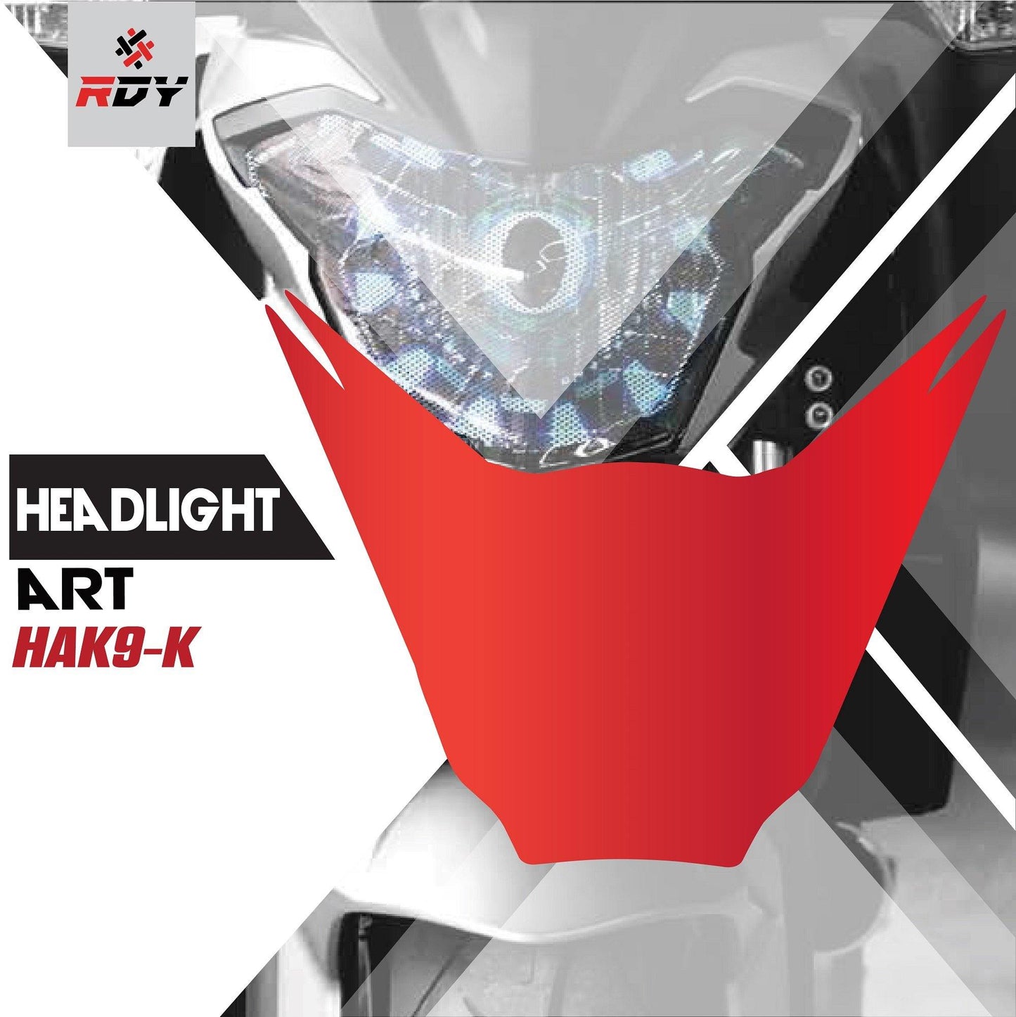 RDY Headlight Art fits for Kawasaki Z125 - Durian Bikers
