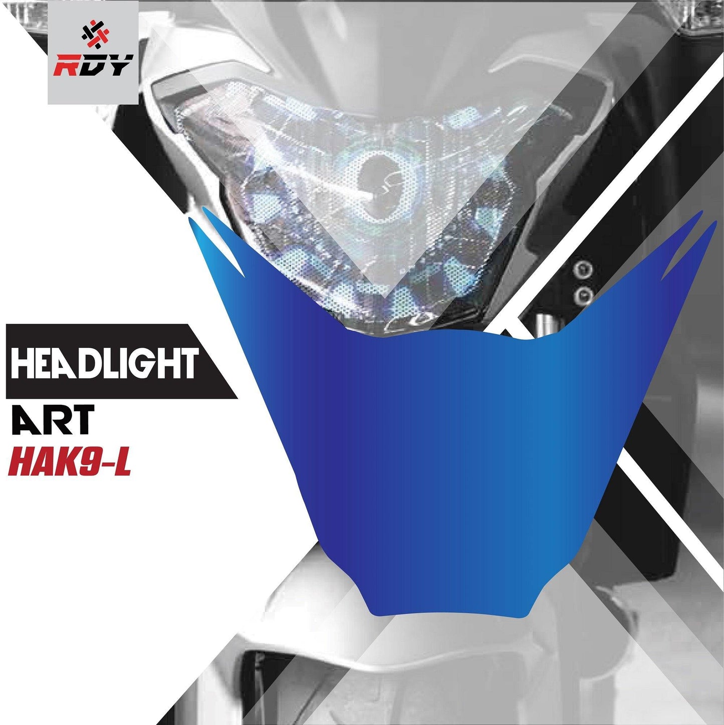 RDY Headlight Art fits for Kawasaki Z125 - Durian Bikers