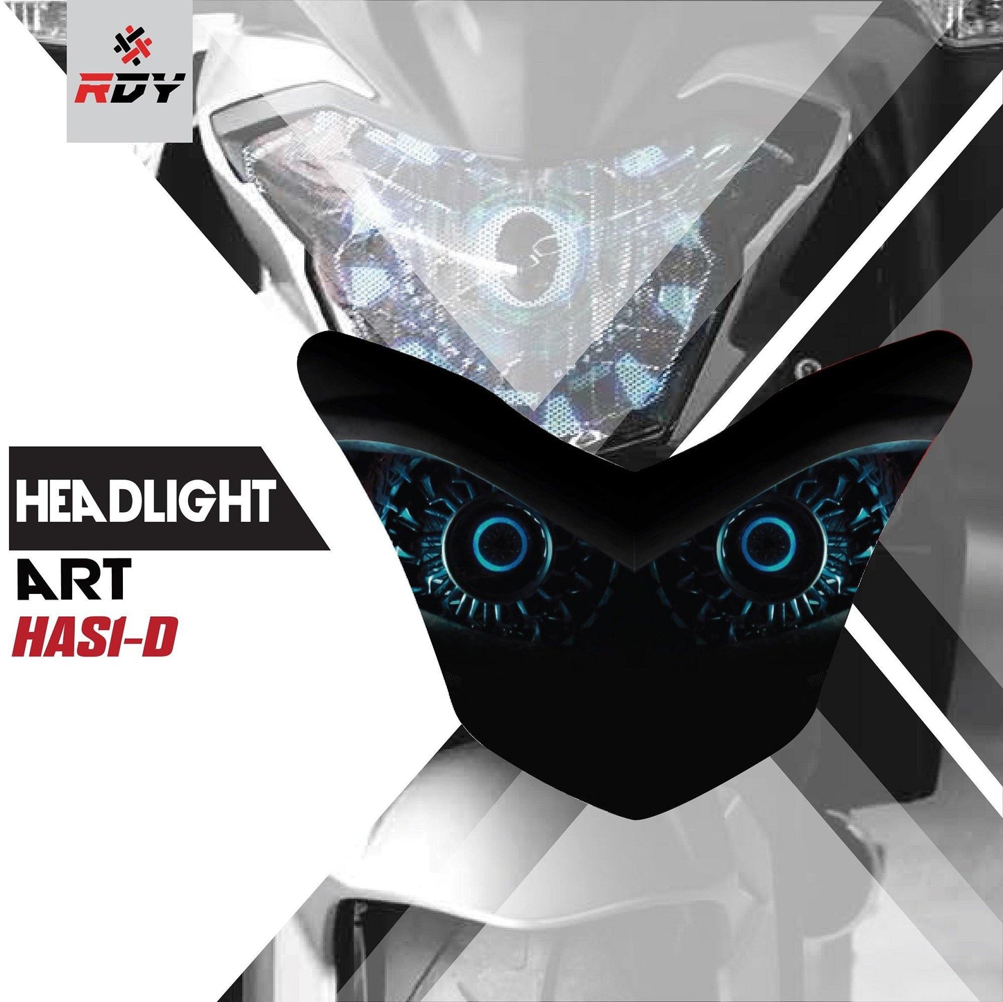 RDY Headlight Art fits for Suzuki GSX750 - Durian Bikers