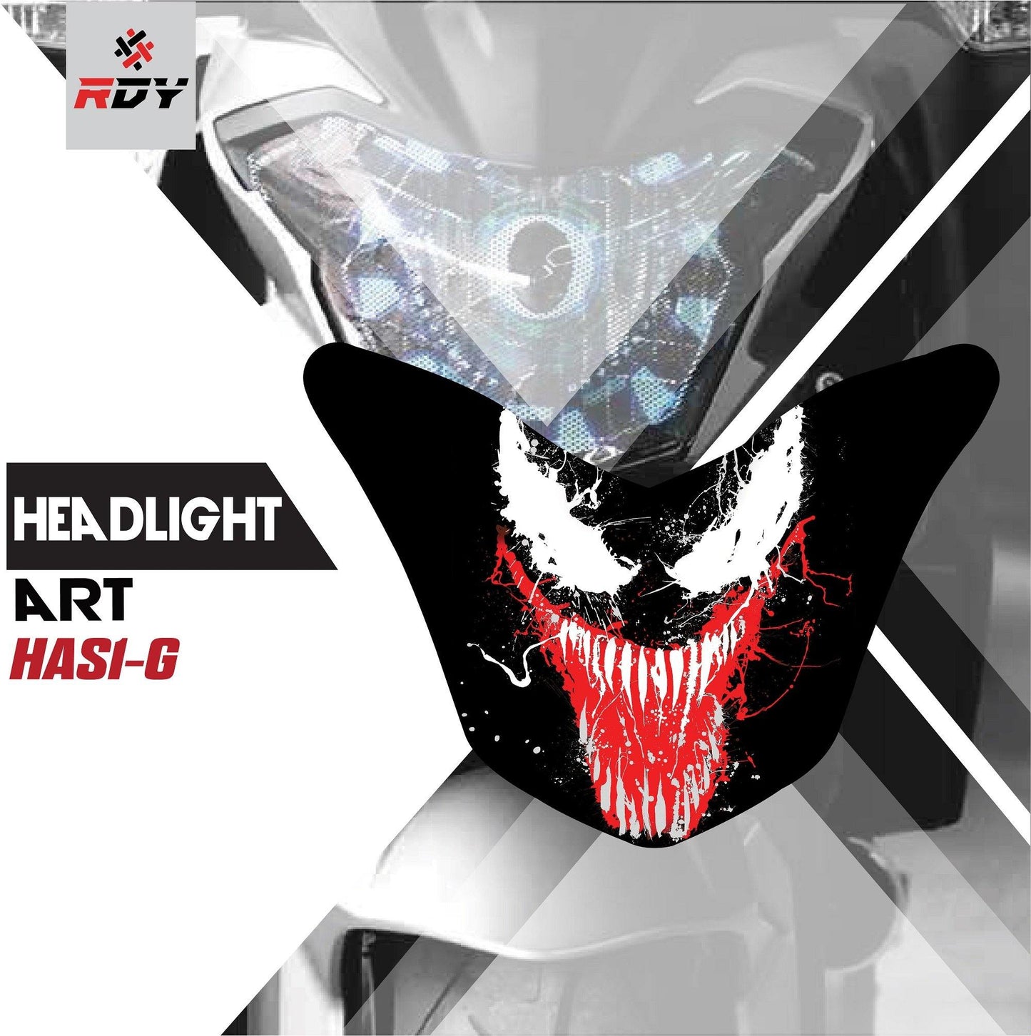 RDY Headlight Art fits for Suzuki GSX750 - Durian Bikers