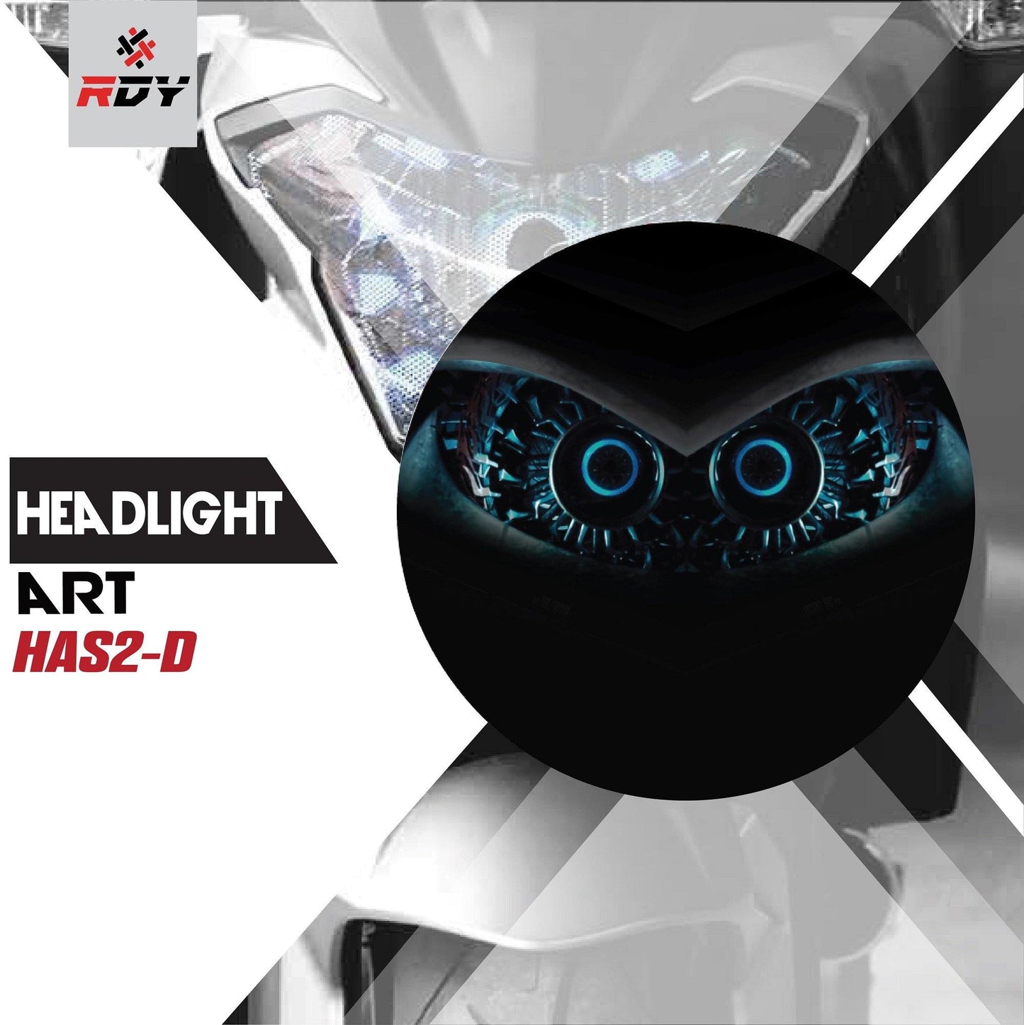 RDY Headlight Art fits for Suzuki SV650 - Durian Bikers