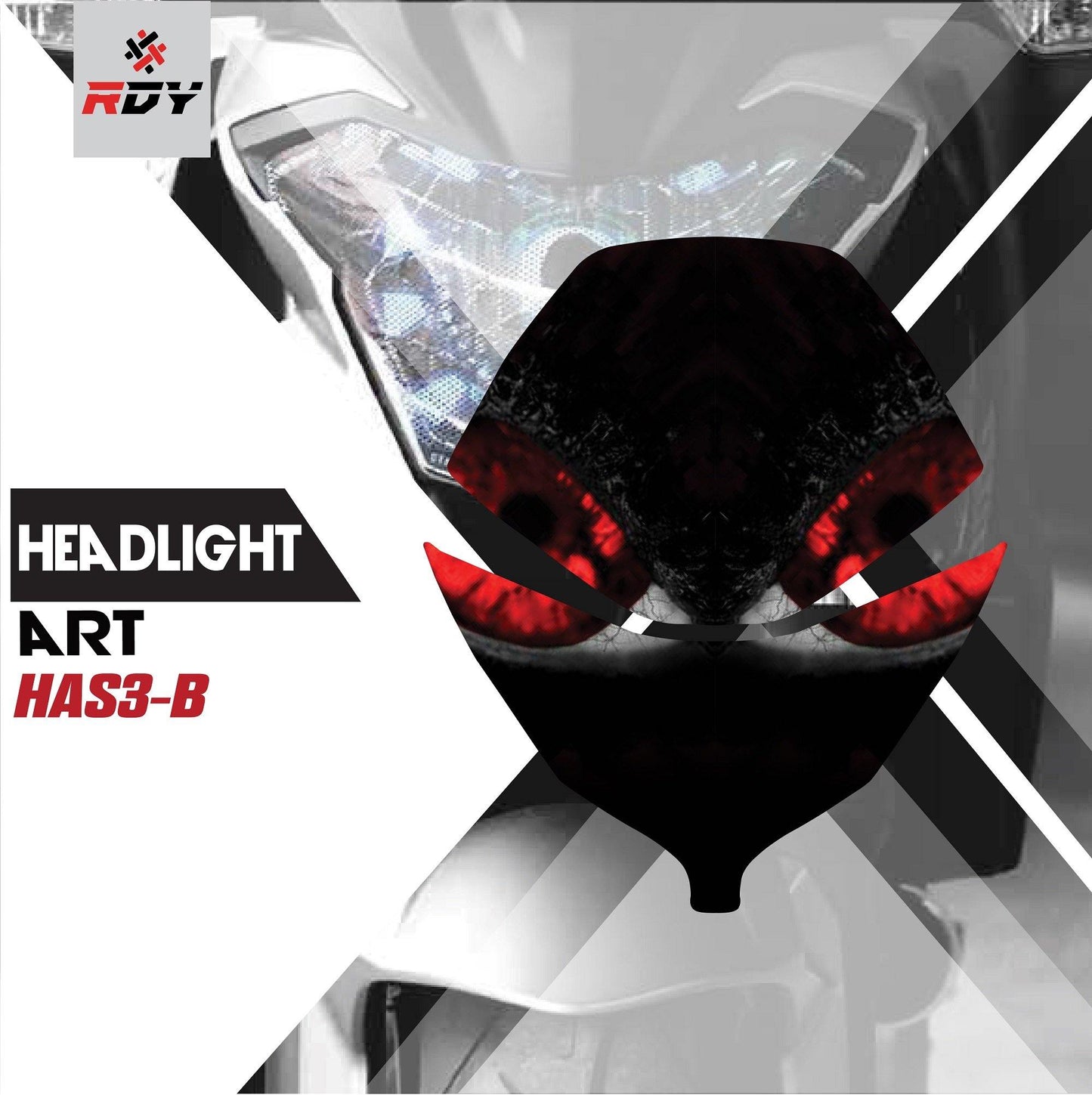 RDY Headlight Art fits for Suzuki VStrom - Durian Bikers