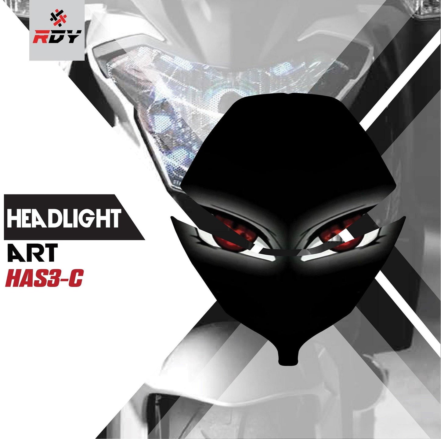 RDY Headlight Art fits for Suzuki VStrom - Durian Bikers