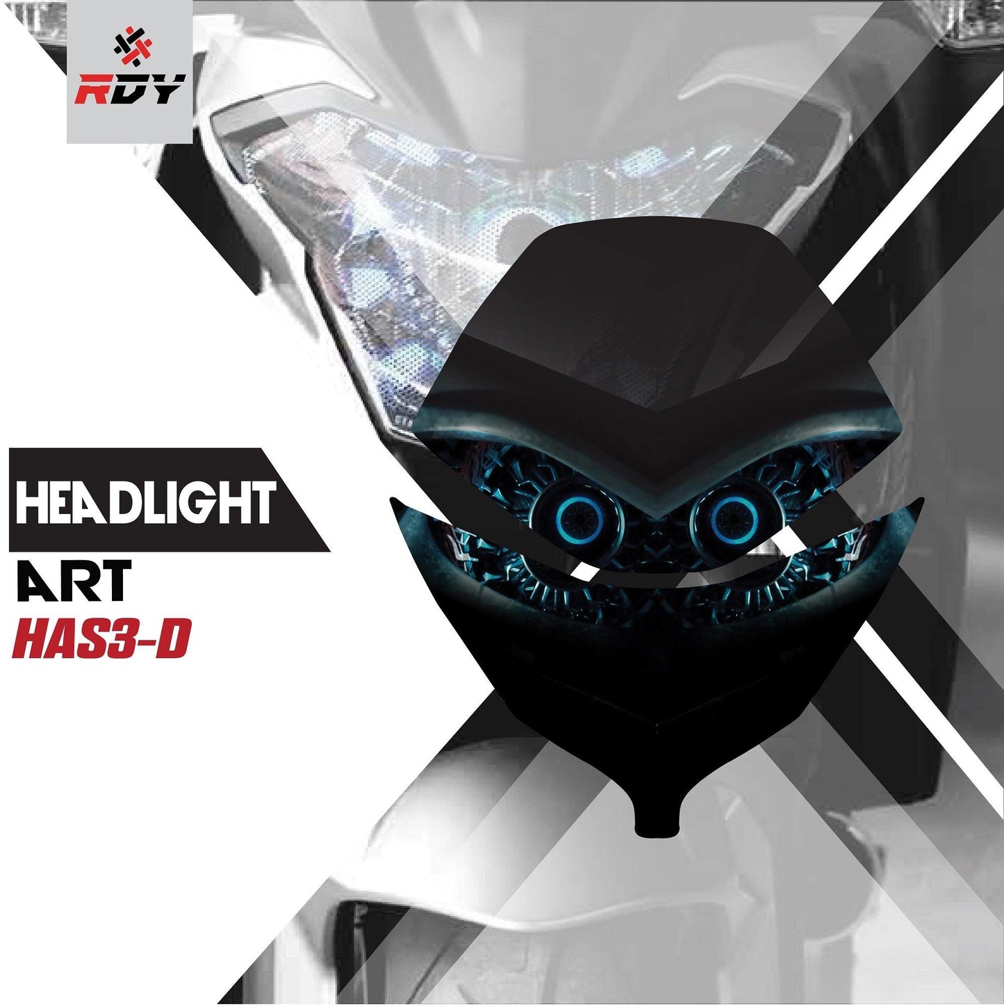 RDY Headlight Art fits for Suzuki VStrom - Durian Bikers
