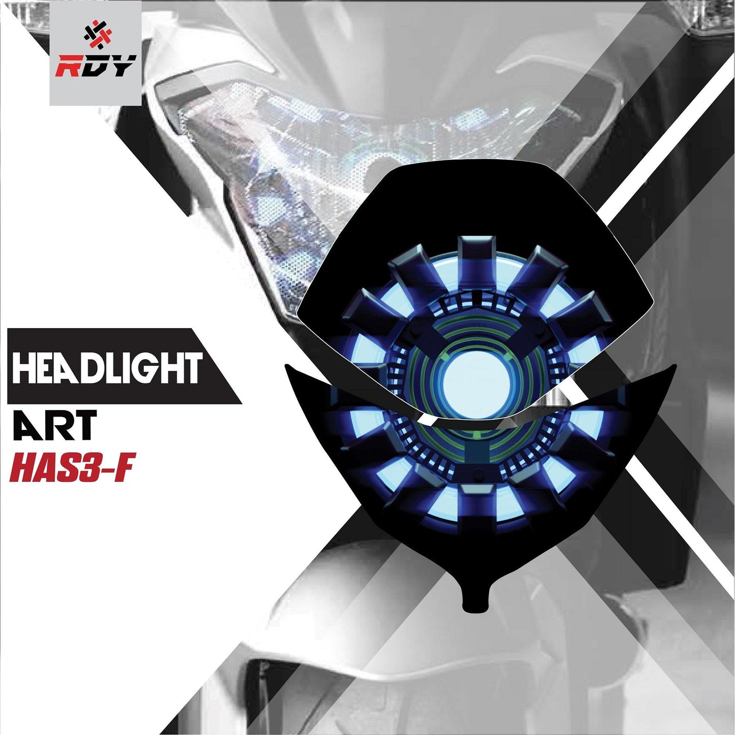 RDY Headlight Art fits for Suzuki VStrom - Durian Bikers