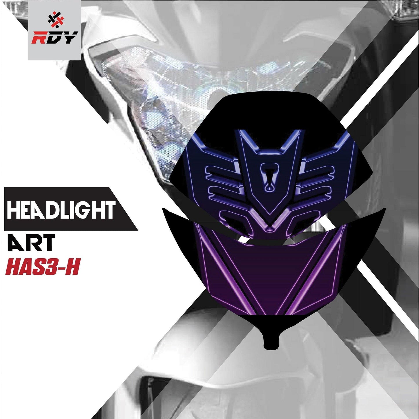 RDY Headlight Art fits for Suzuki VStrom - Durian Bikers