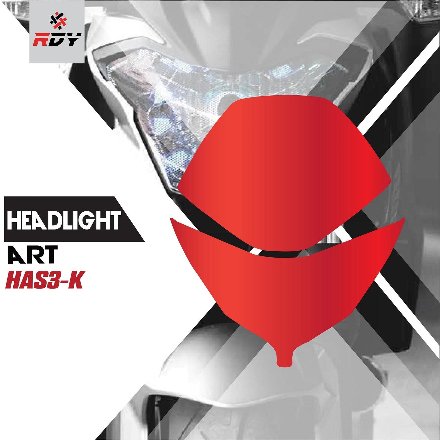 RDY Headlight Art fits for Suzuki VStrom - Durian Bikers