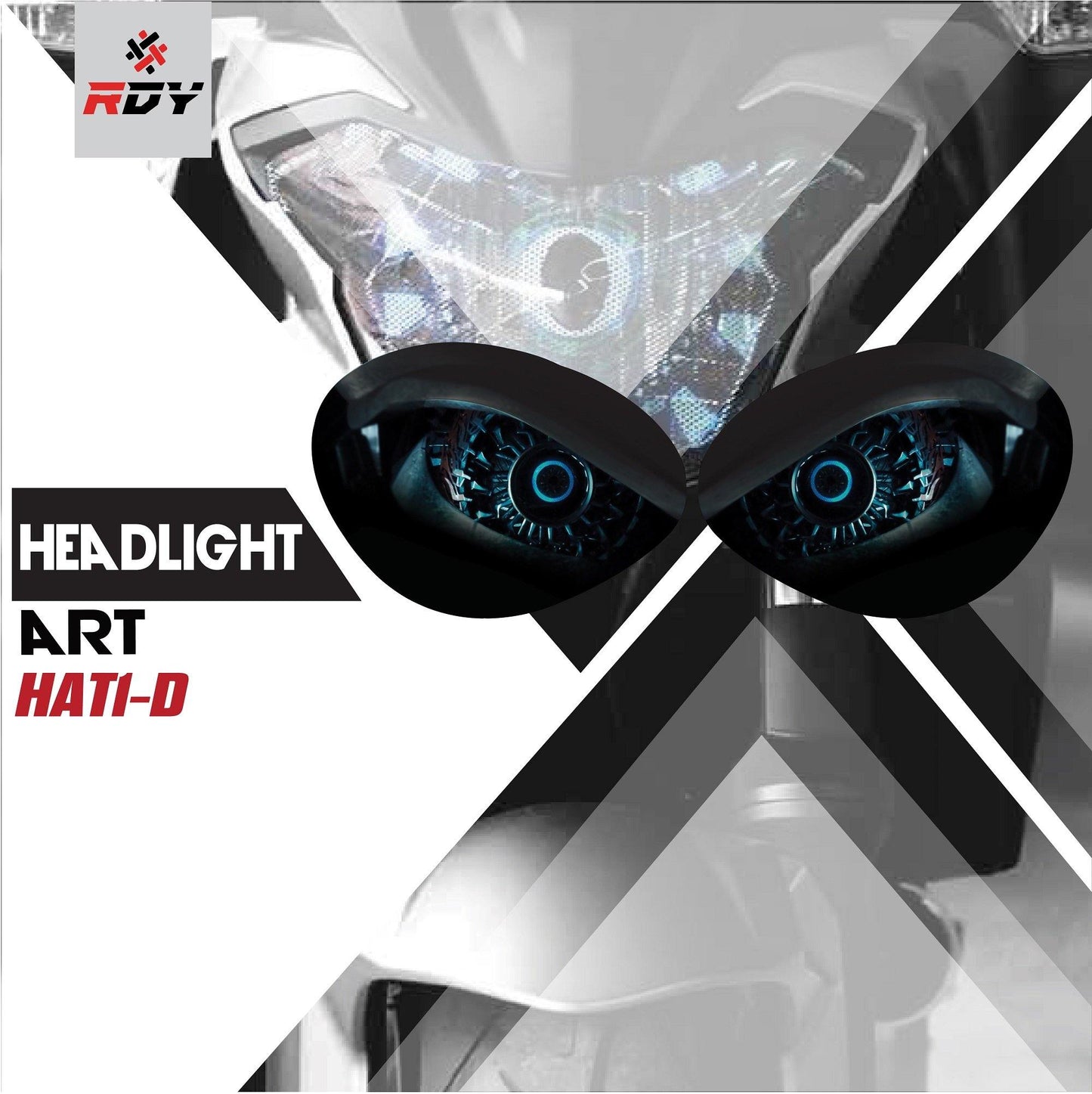 RDY Headlight Art fits for Triumph Speed Triple S - Durian Bikers