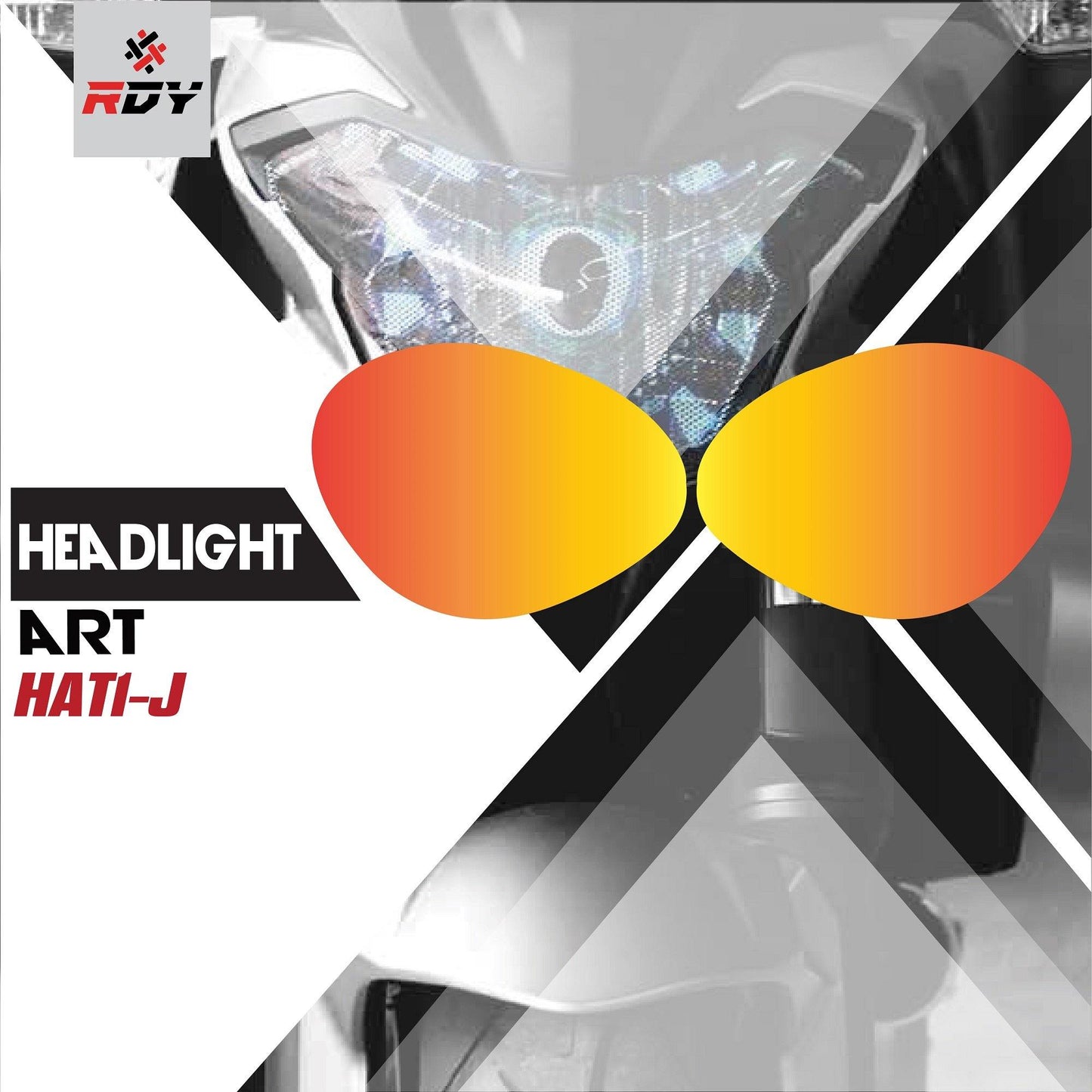 RDY Headlight Art fits for Triumph Speed Triple S - Durian Bikers