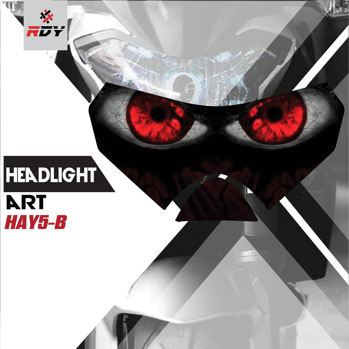 RDY Headlight Art fits for Yamaha MT09 ('13) - Durian Bikers