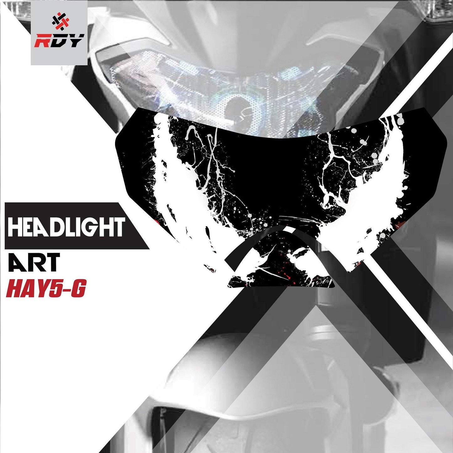RDY Headlight Art fits for Yamaha MT09 ('13) - Durian Bikers