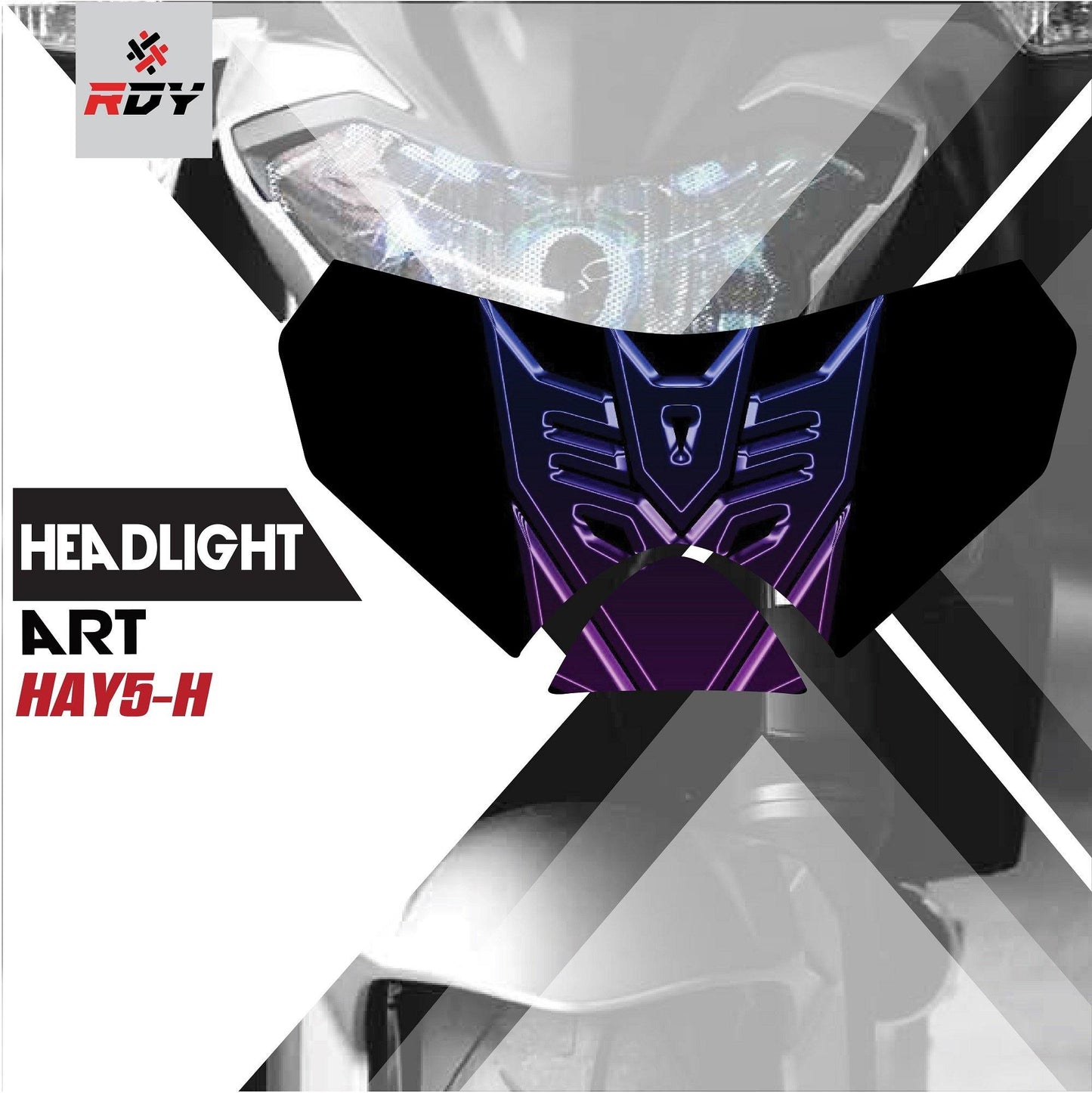 RDY Headlight Art fits for Yamaha MT09 ('13) - Durian Bikers