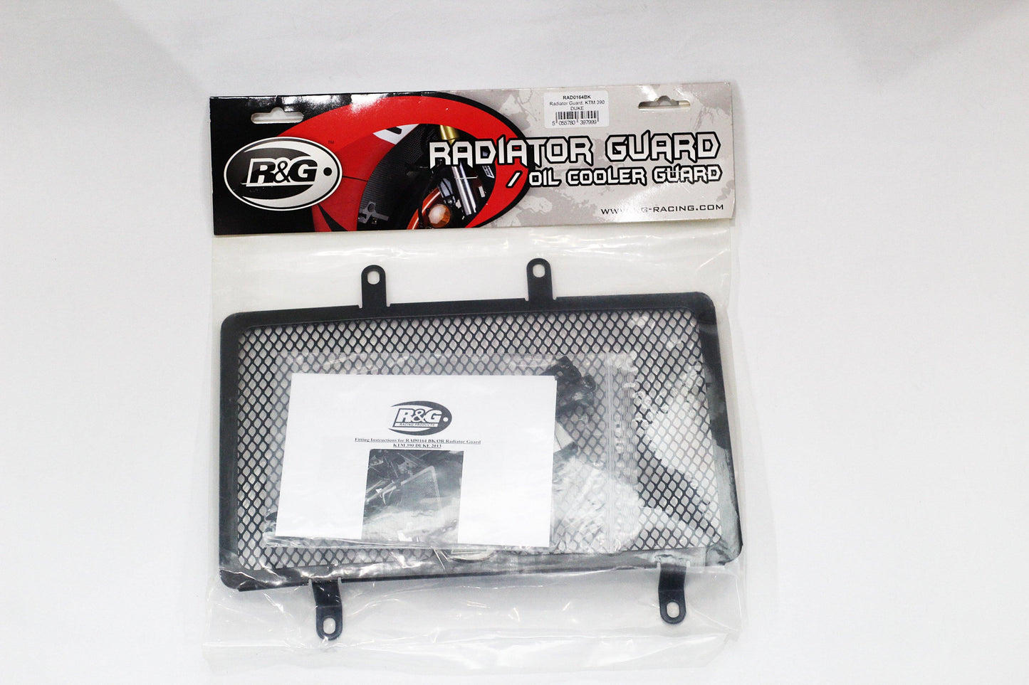 R&G Radiator Guard fits for KTM 250 Duke ('17-'18) / 390 Duke ('13-'18) / RC 125 ('14-'16), 200 ('15-'16), 390 ('14-'17) - Durian Bikers