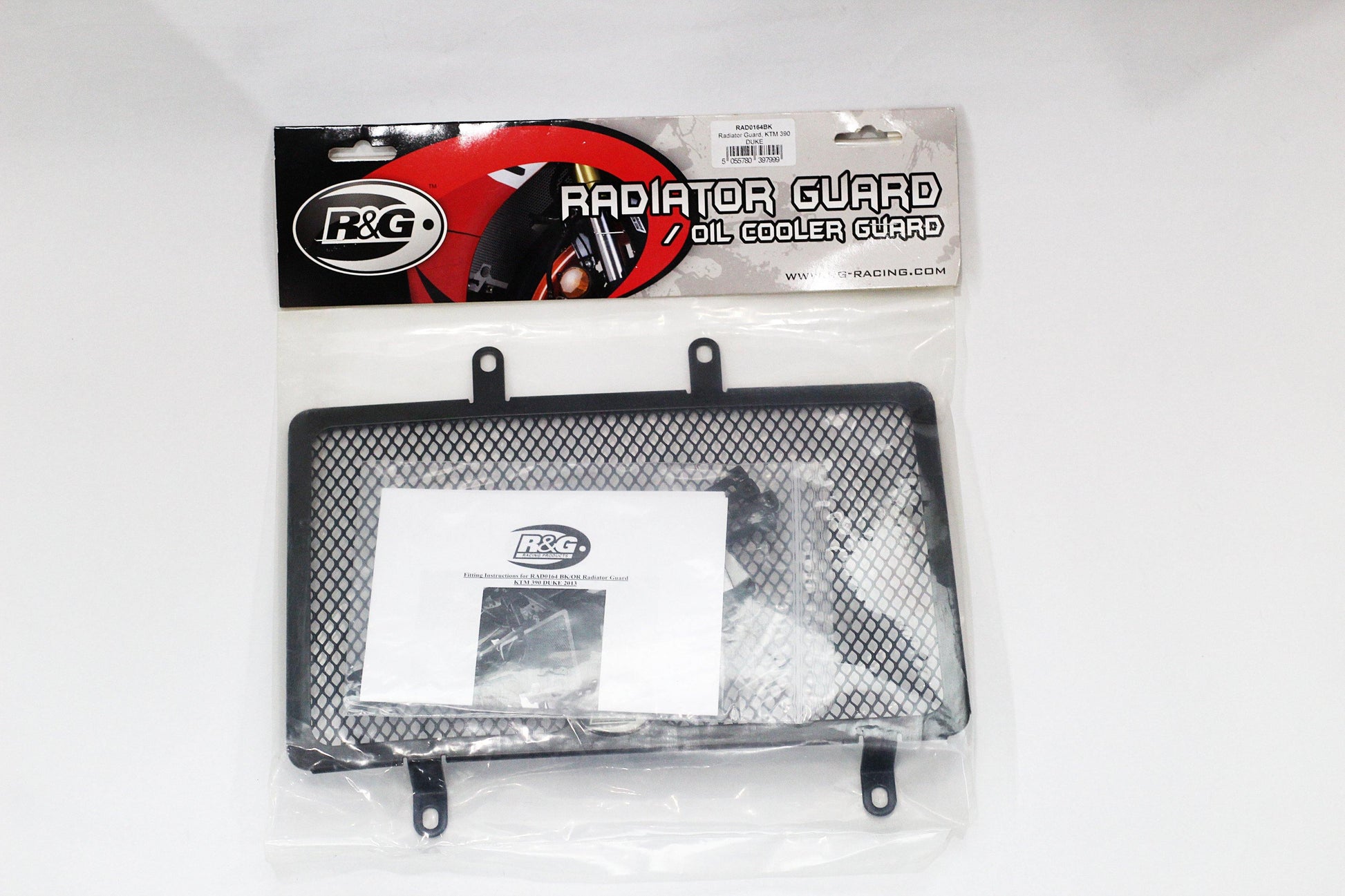R&G Radiator Guard fits for KTM 250 Duke ('17-'18) / 390 Duke ('13-'18) / RC 125 ('14-'16), 200 ('15-'16), 390 ('14-'17) - Durian Bikers