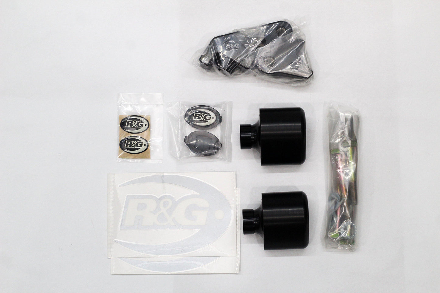 R&G Crash Protectors Aero Style fits for Kawasaki ER6-N (Naked) ('12-) - Durian Bikers