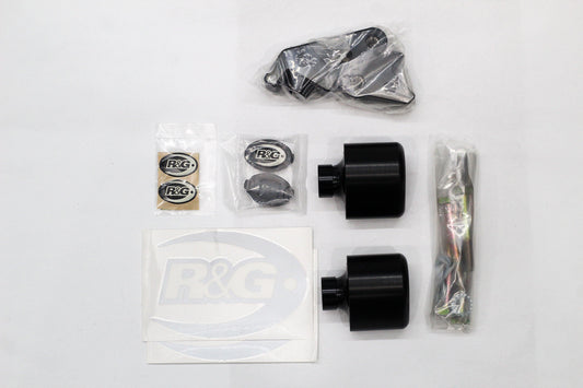 R&G Crash Protectors Aero Style fits for Kawasaki ER6-N (Naked) ('12-) - Durian Bikers