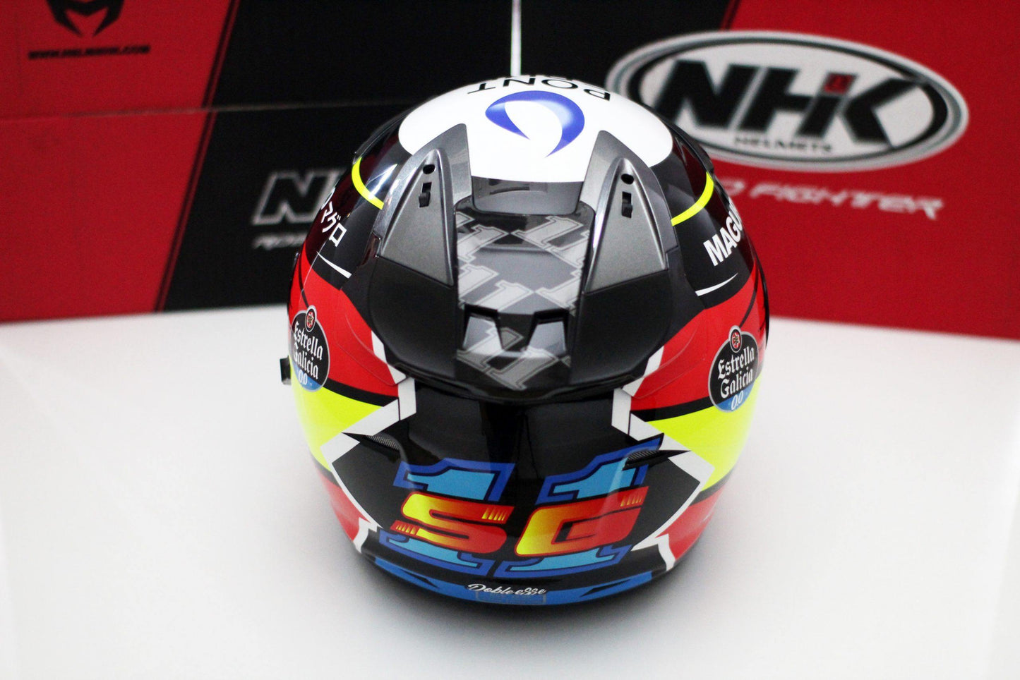 NHK R1 v2.0 Sergio (Black Glossy) - Durian Bikers
