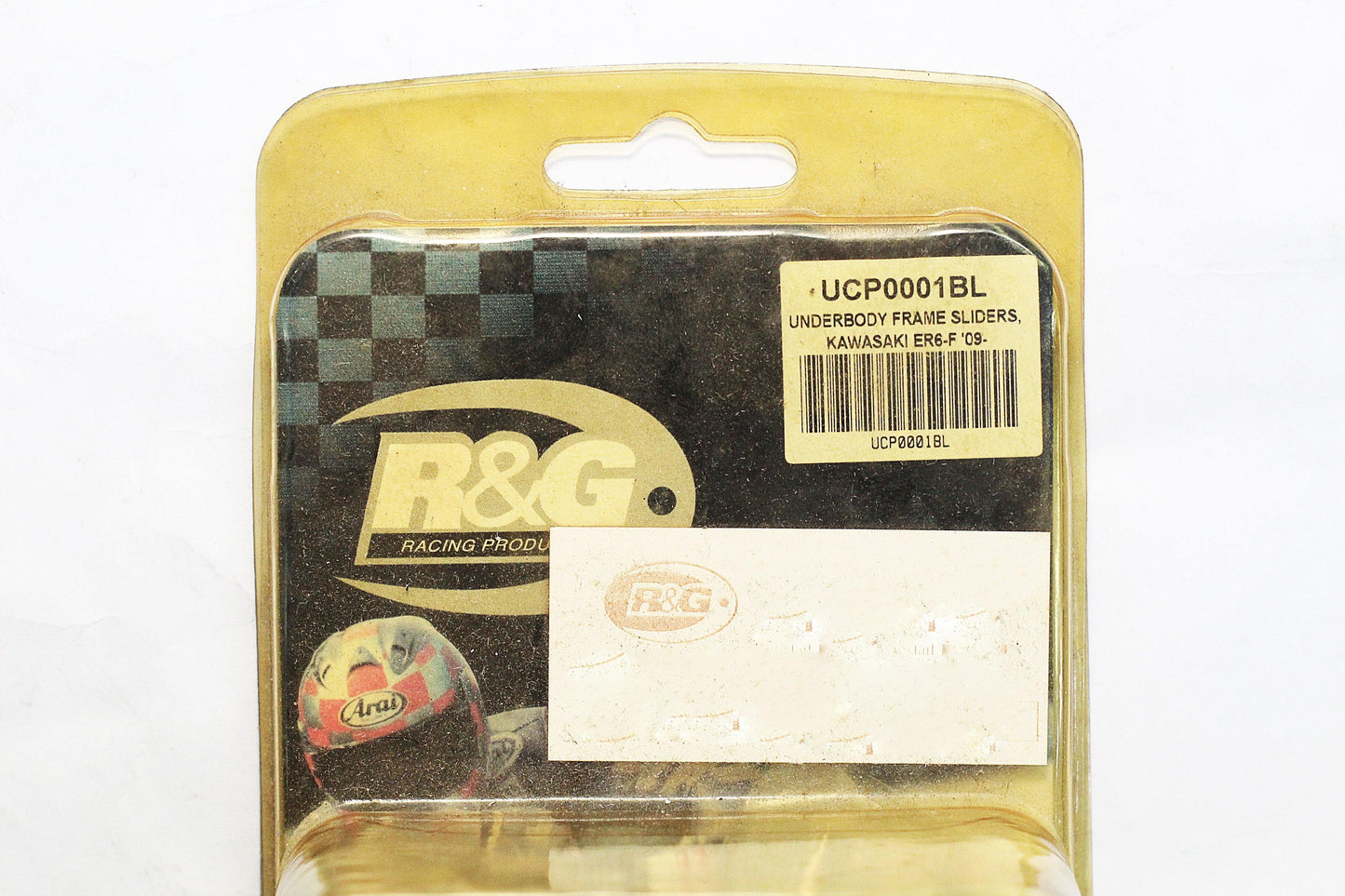 R&G Under Body Frame Sliders fits for Kawasaki ER-6 & Ninja 650 - Durian Bikers