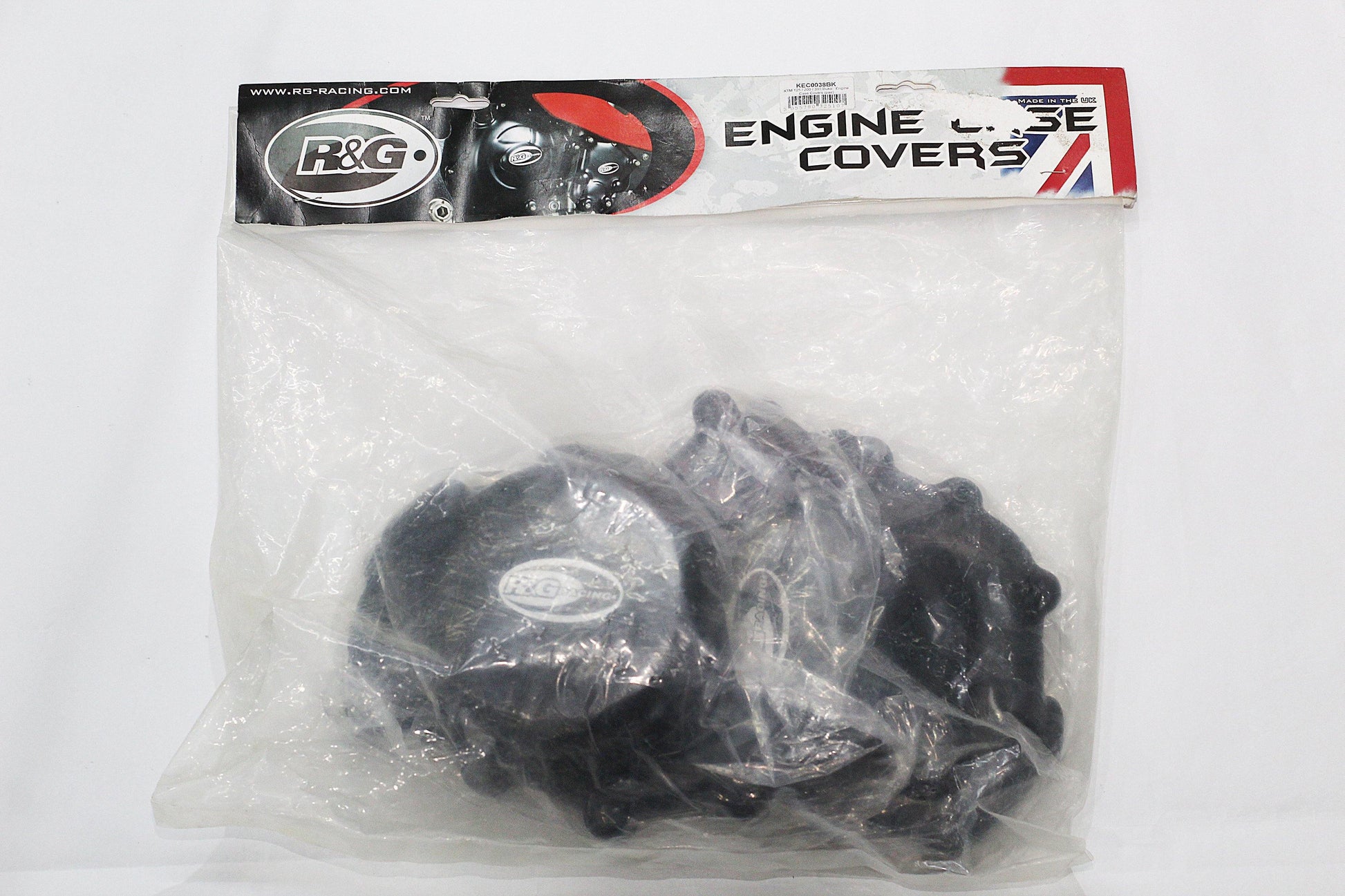 R&G Engine Case Cover Kit (2pcs) fits for KTM 125 / 200 Duke ('11-'15) - Durian Bikers
