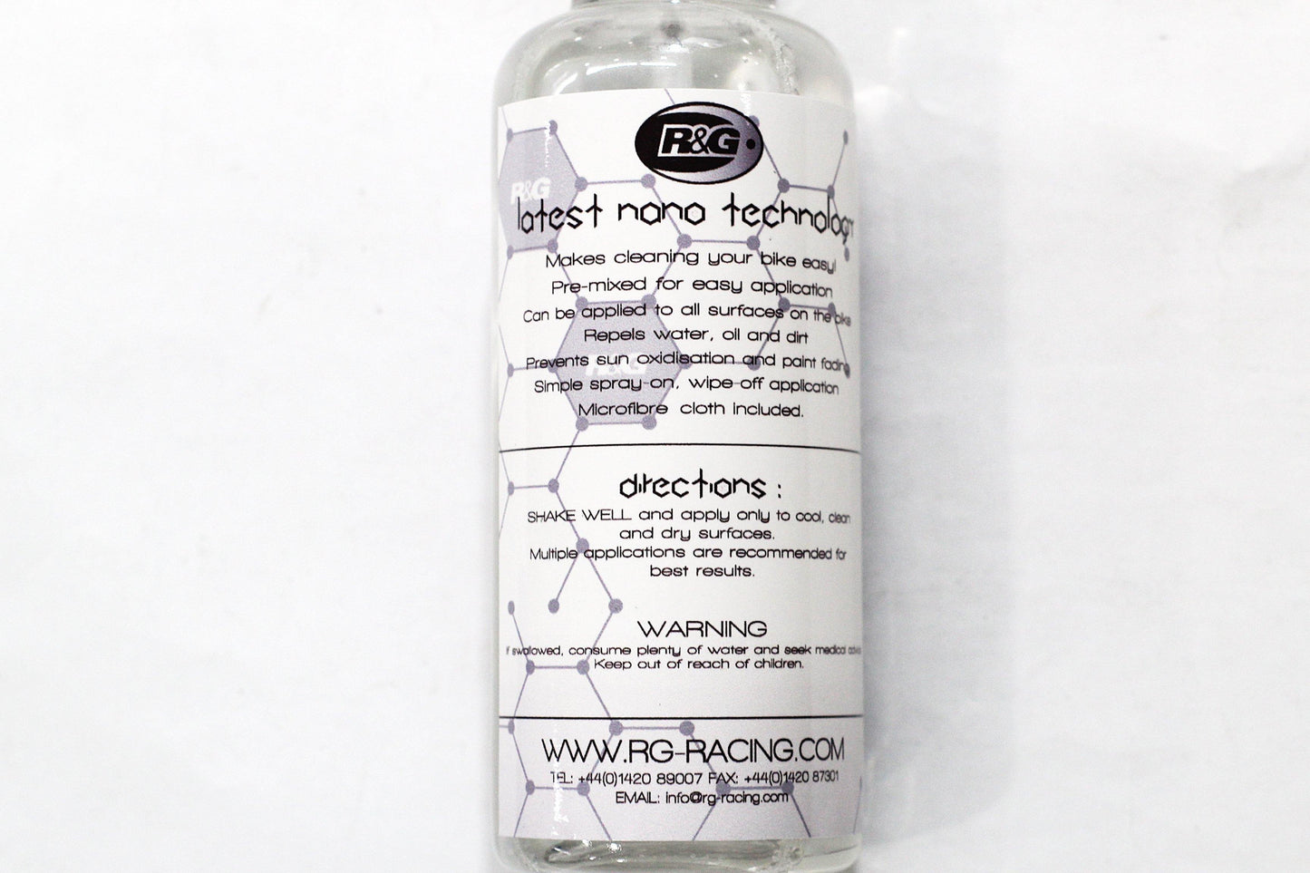R&G Nano Coating Motorcycle Cleaner - Durian Bikers